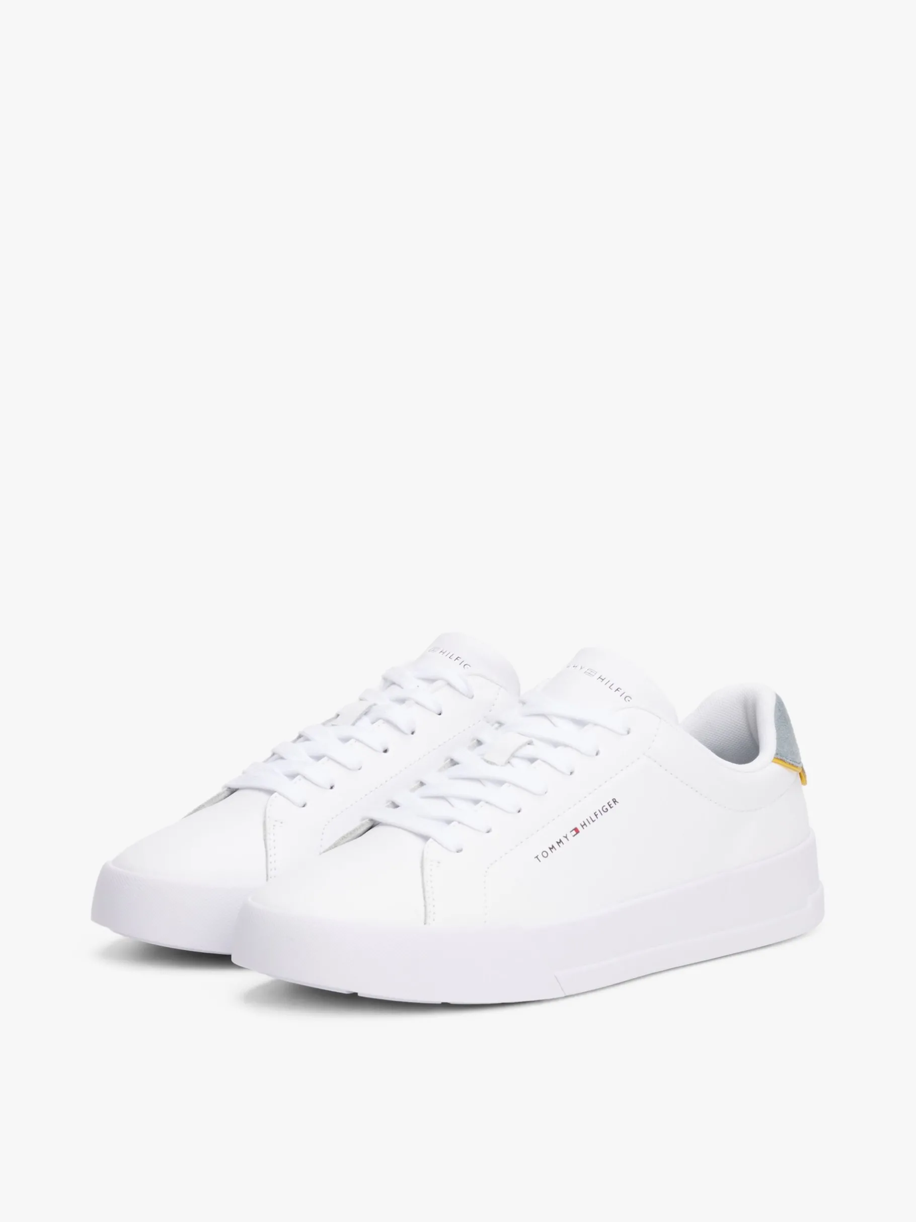 Tommy Hilfiger Court-Sneaker mit Logo OVERCAST GREY Best