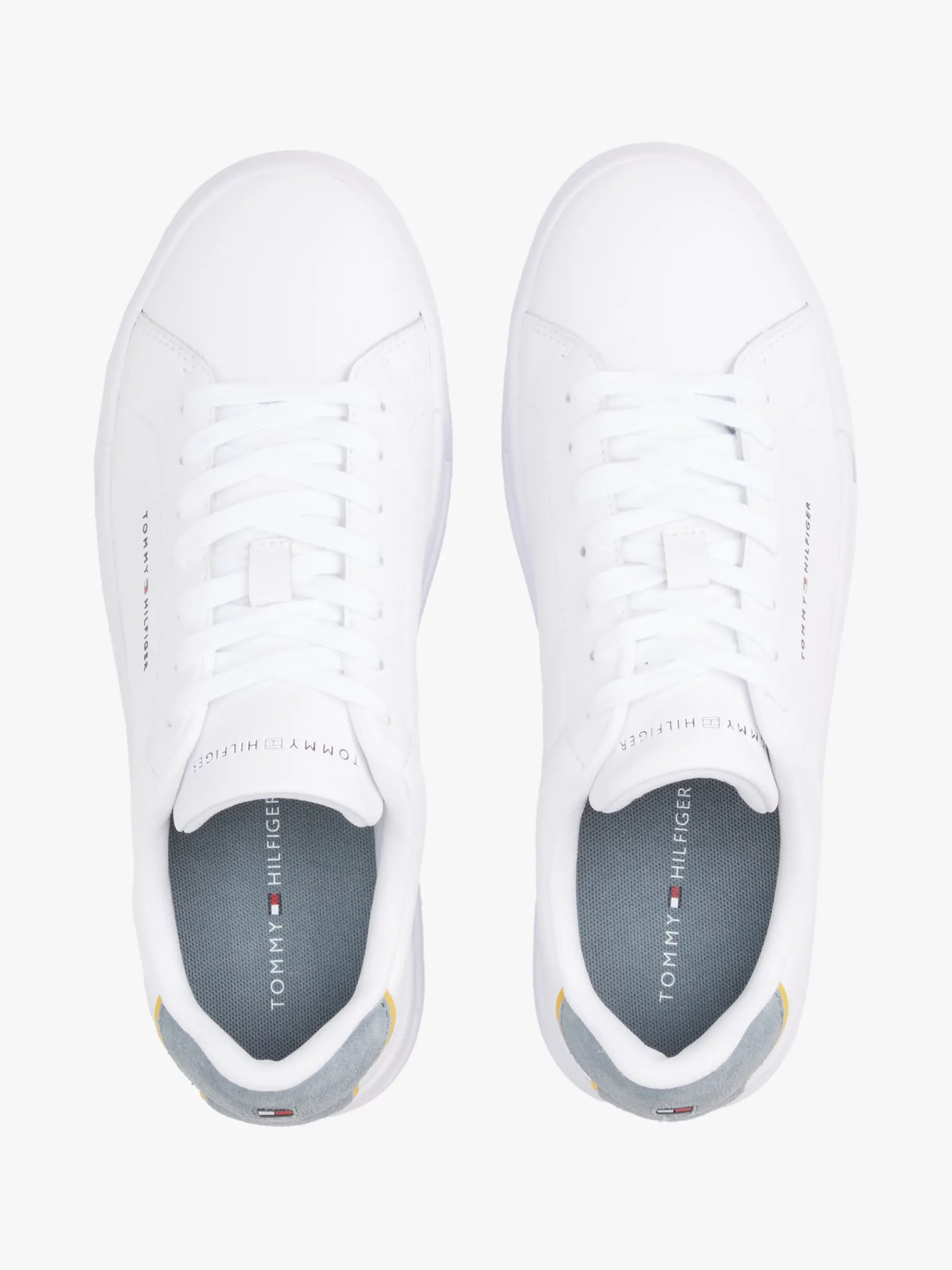 Tommy Hilfiger Court-Sneaker mit Logo OVERCAST GREY Best