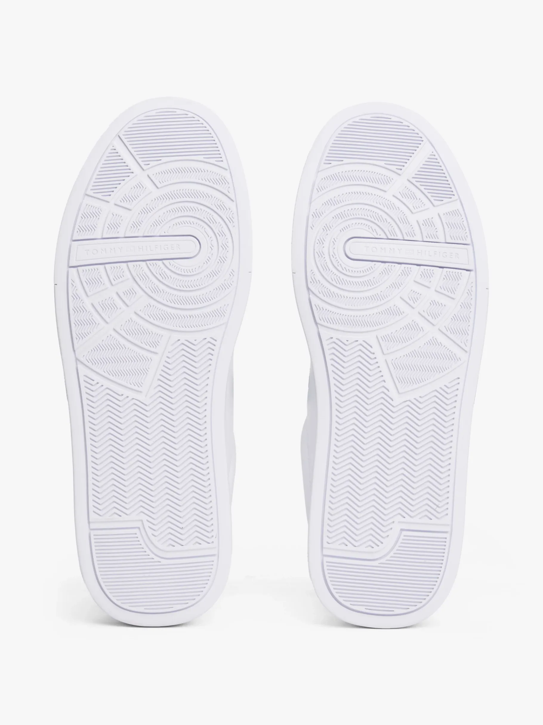 Tommy Hilfiger Court-Sneaker mit Logo WHITE/DESERT SKY Hot