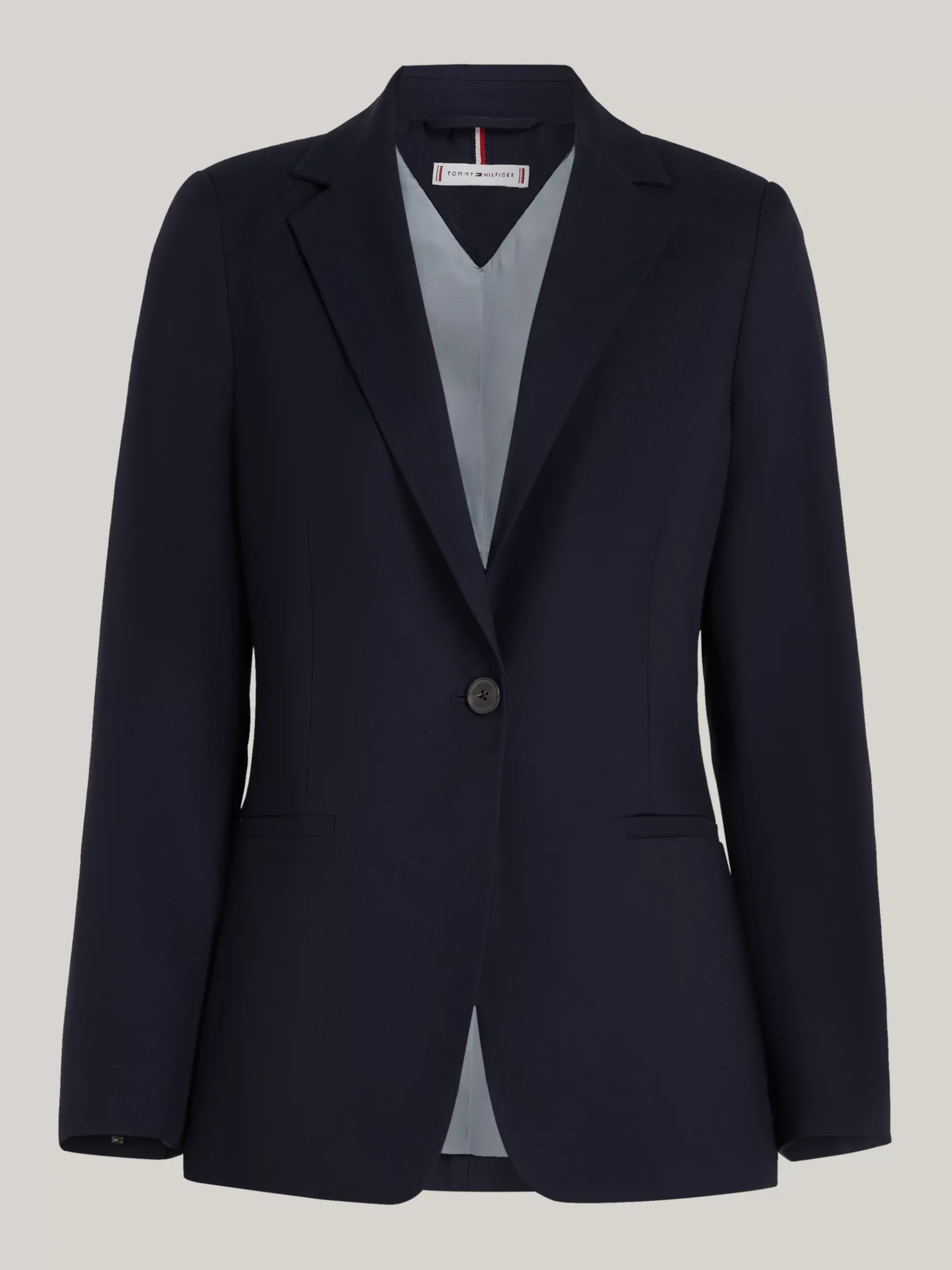 Tommy Hilfiger Curve einreihiger Regular Fit Blazer DESERT SKY Cheap