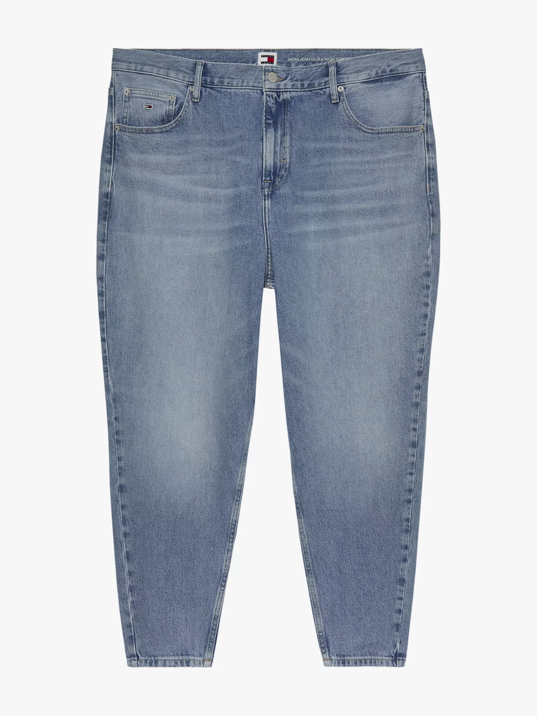 Tommy Hilfiger Curve Tapered Mom Jeans mit hohem Bund DENIM LIGHT Shop
