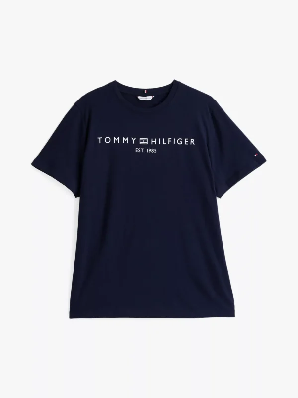 Tommy Hilfiger Curve T-Shirt mit Rundhalsausschnitt DARK NIGHT NAVY Outlet