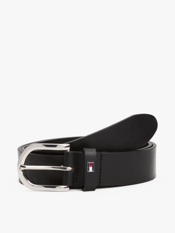 Tommy Hilfiger Danny Ledergürtel MASTERS BLACK Outlet