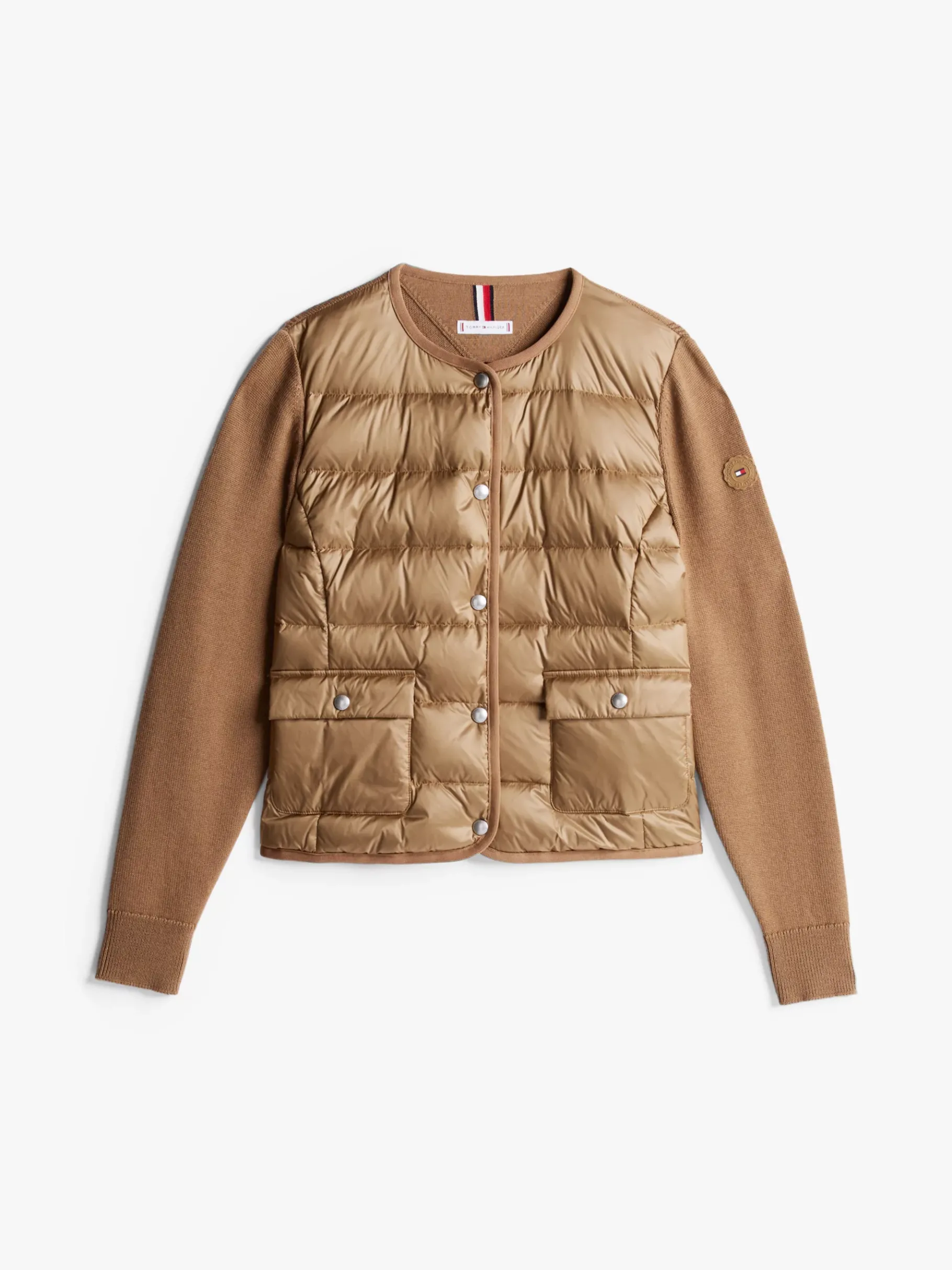 Tommy Hilfiger Daunengefüllte Kontrast-Steppjacke HICKORY Cheap