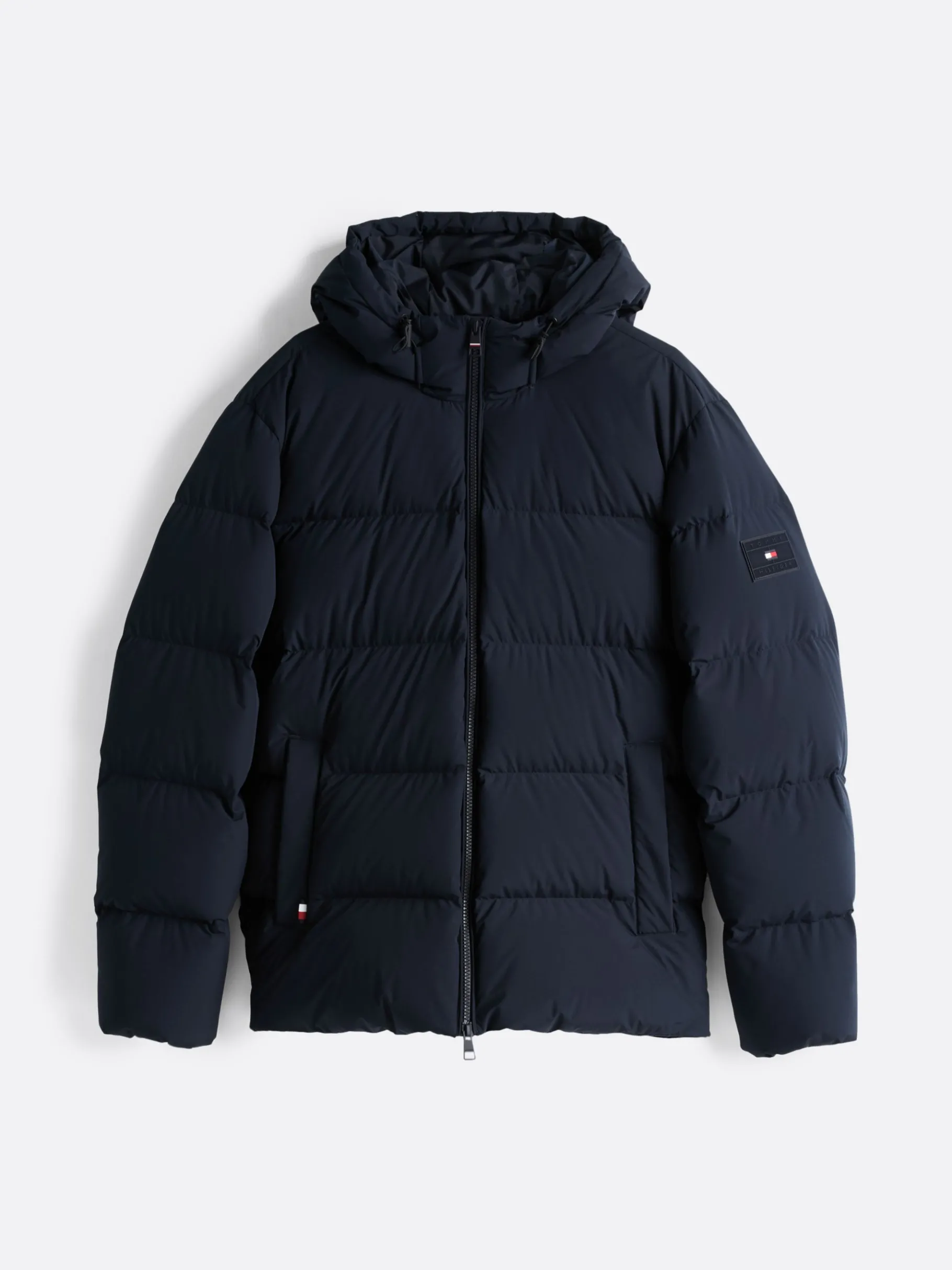 Tommy Hilfiger Daunengefüllte Puffer-Jacke mit Kapuze DESERT SKY Fashion
