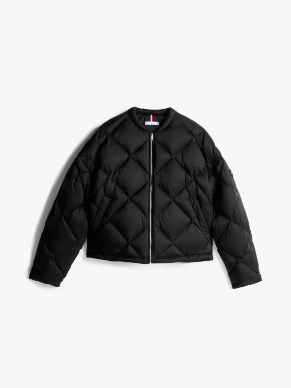 Tommy Hilfiger Daunengefüllte Relaxed Fit Bomberjacke BLACK Cheap