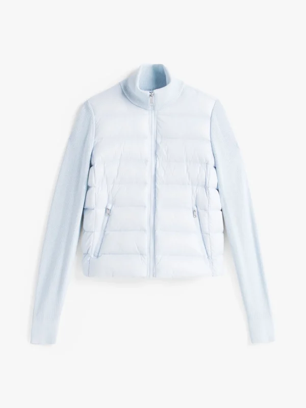 Tommy Hilfiger Daunenjacke mit Kontrast-Ärmeln BREEZY BLUE Outlet