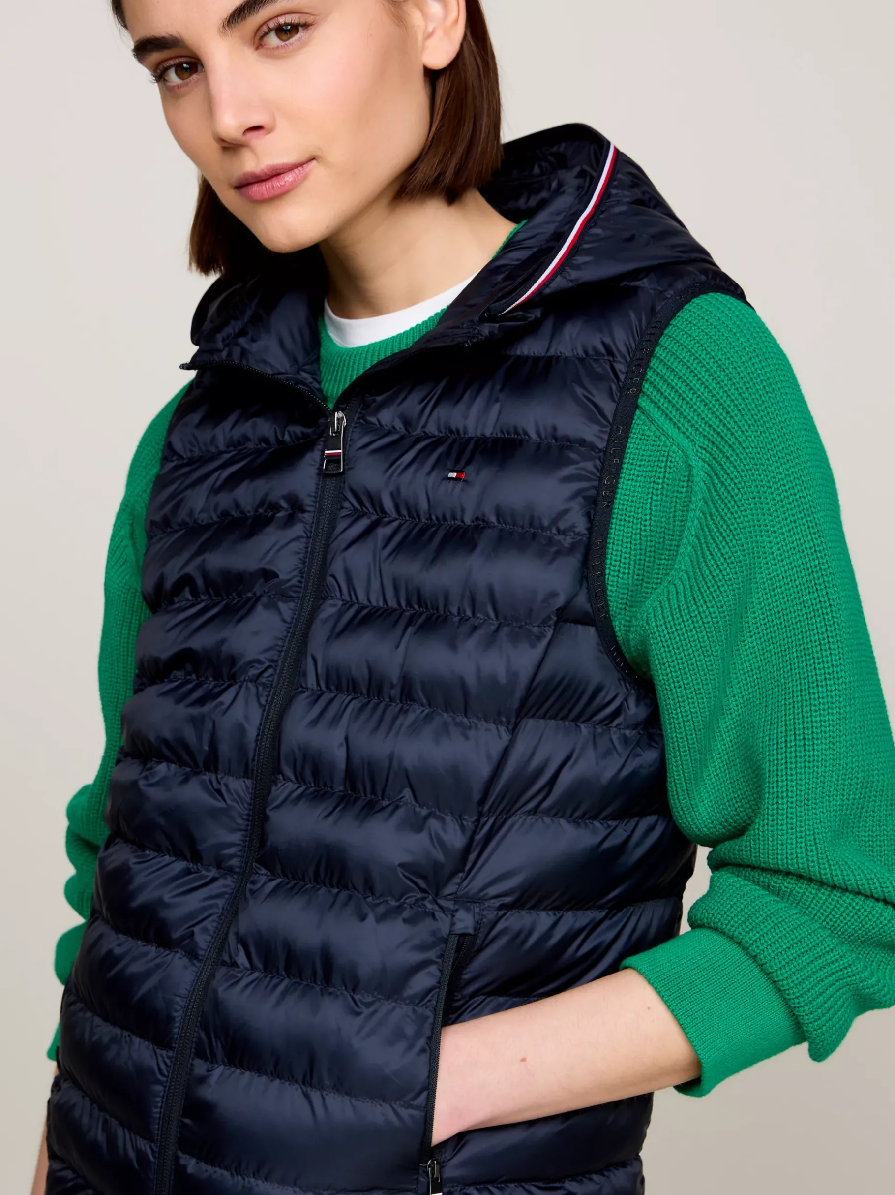 Tommy Hilfiger Daunen-Steppweste DESERT SKY Cheap