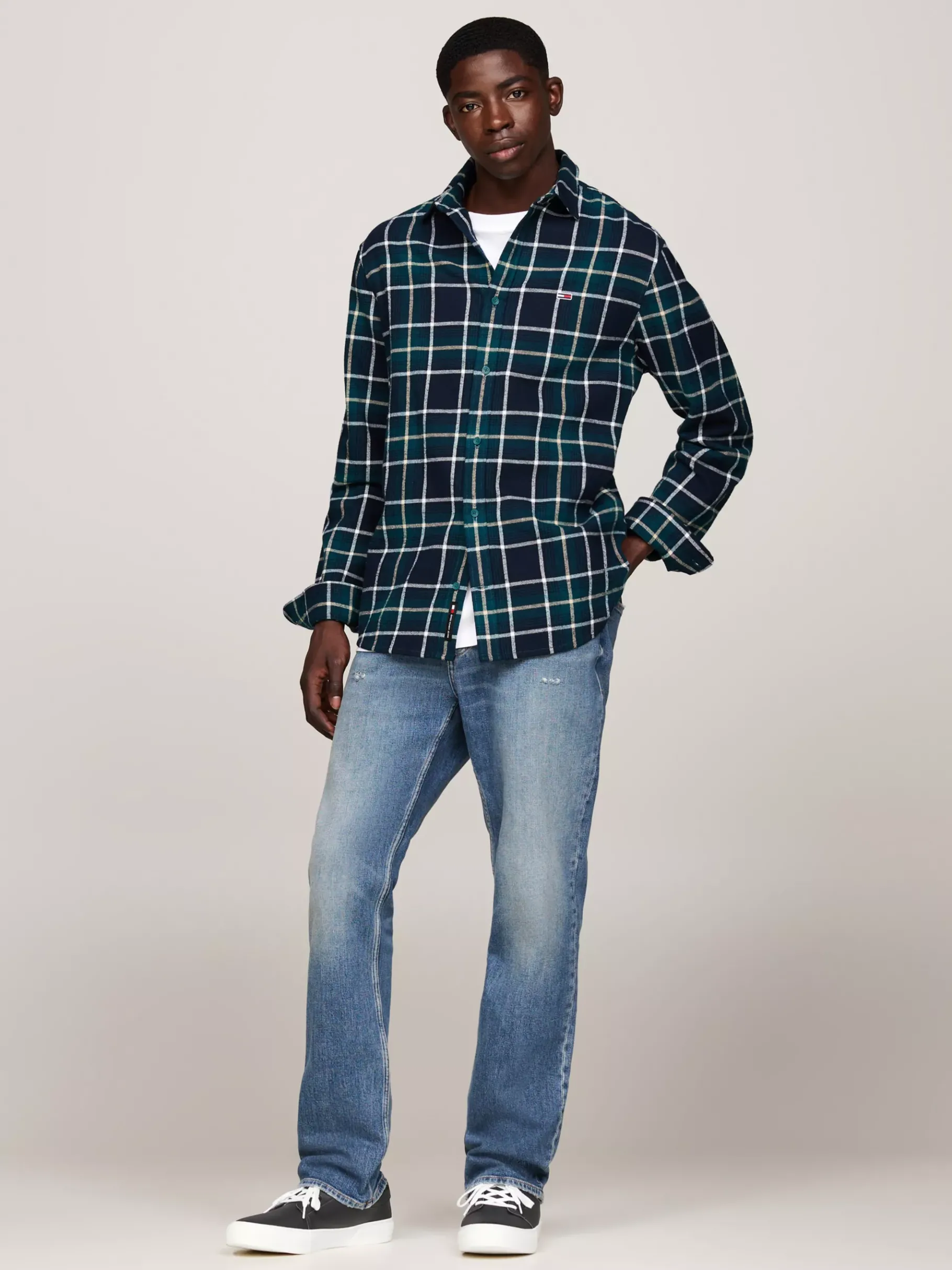 Tommy Hilfiger Derby-Sneaker mit Logo-Tag BLACK Best