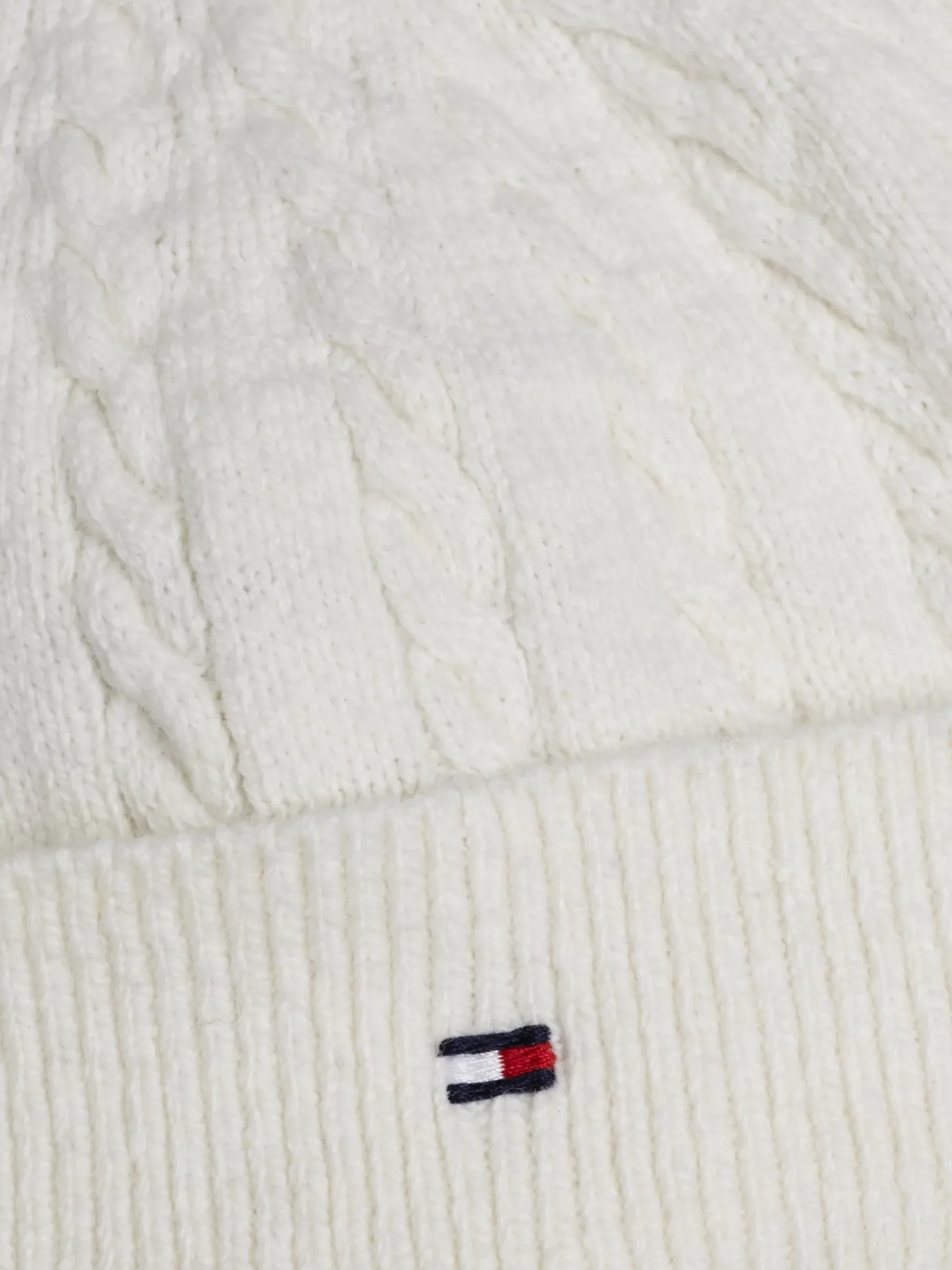 Tommy Hilfiger Dreiteiliges Geschenkset mit Zopfmuster IVORY PETAL Flash Sale