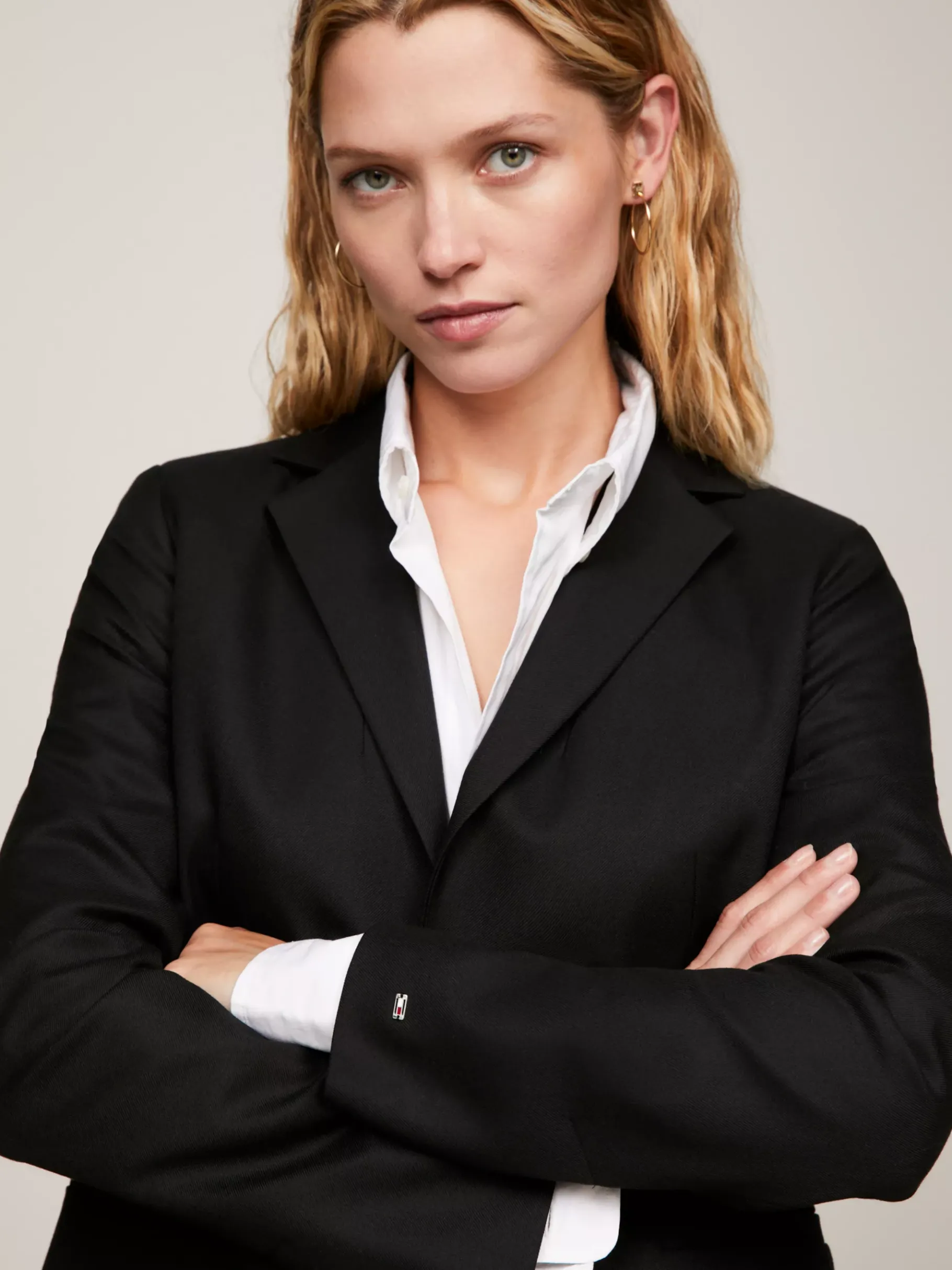 Tommy Hilfiger Einreihiger Blazer BLACK Cheap