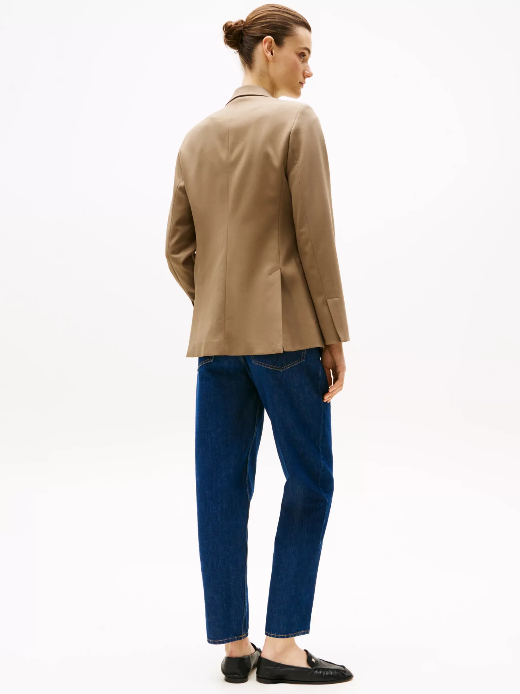 Tommy Hilfiger Einreihiger Blazer TUNDRA BROWN Best Sale