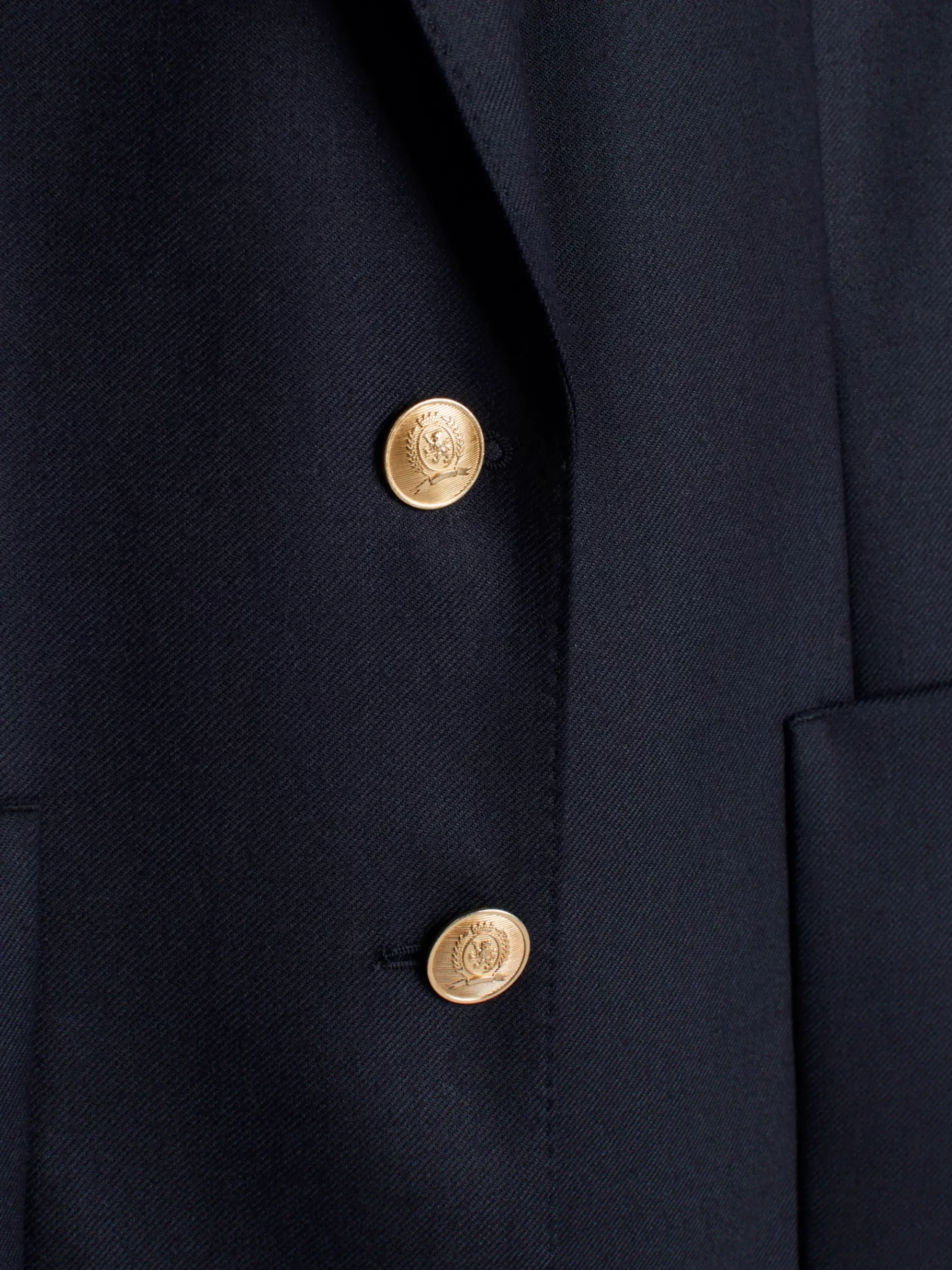 Tommy Hilfiger Einreihiger Relaxed Fit Blazer mit Wappen DESERT SKY Outlet