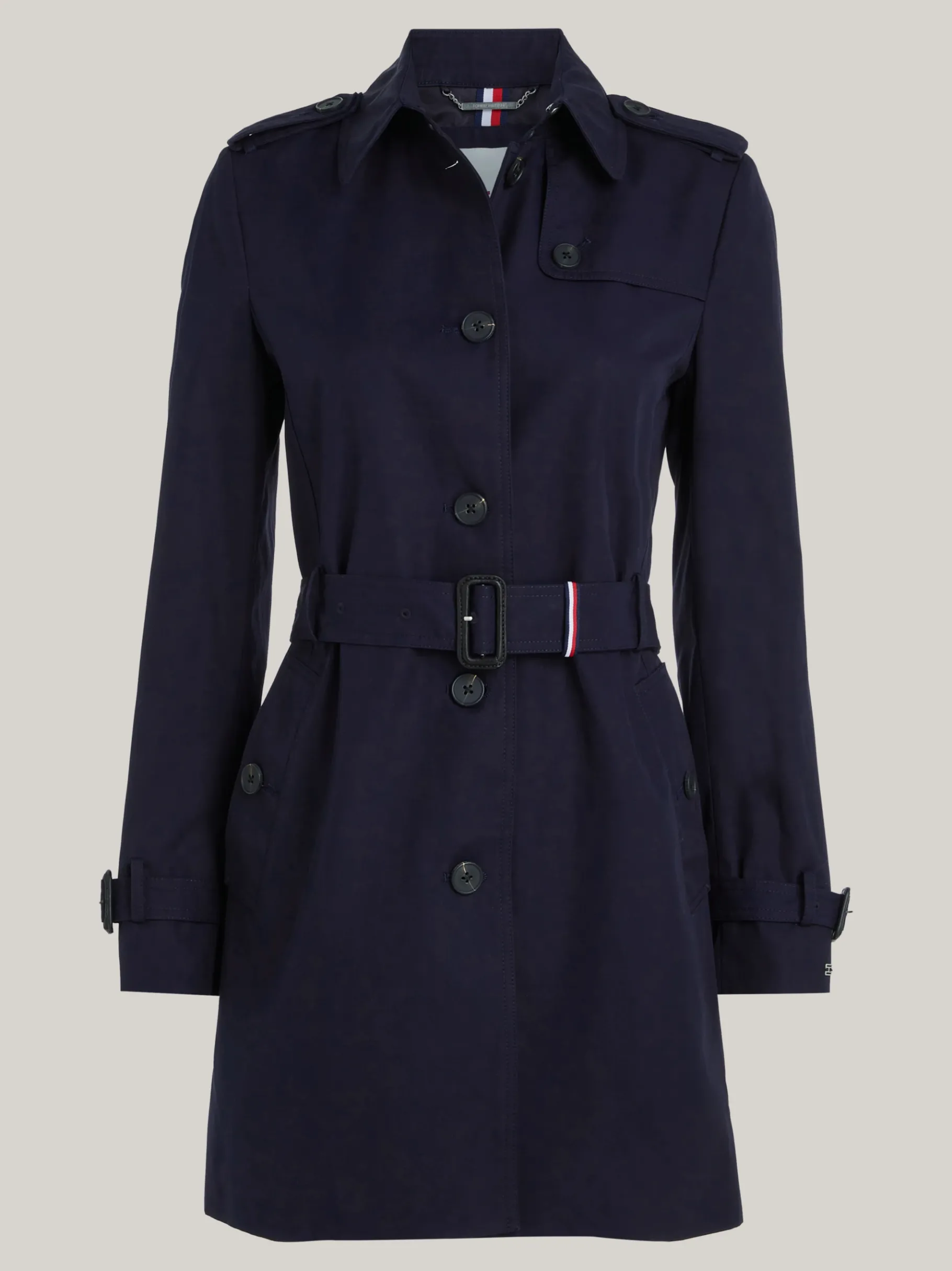 Tommy Hilfiger Einreihiger Trenchcoat MIDNIGHT Best Sale