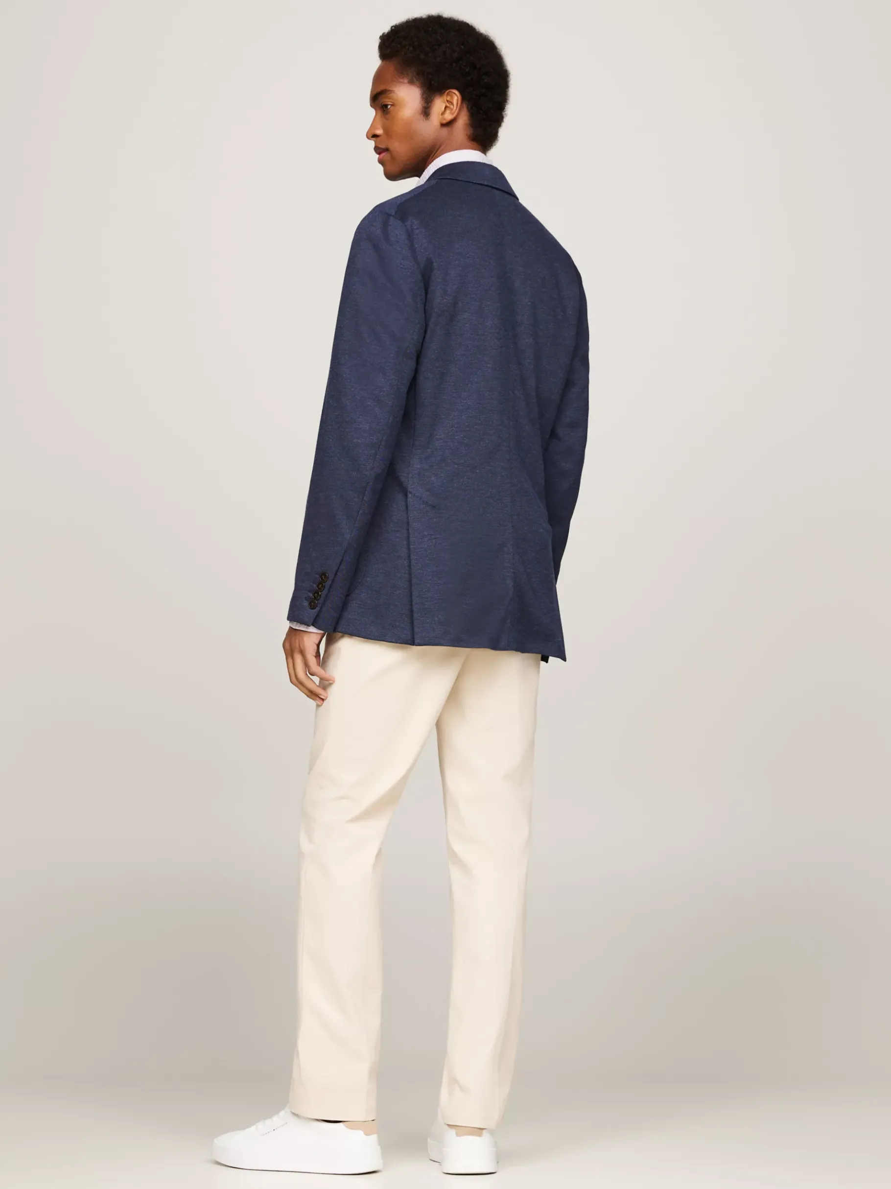 Tommy Hilfiger Einreihiges Jersey-Sakko DESERT SKY New