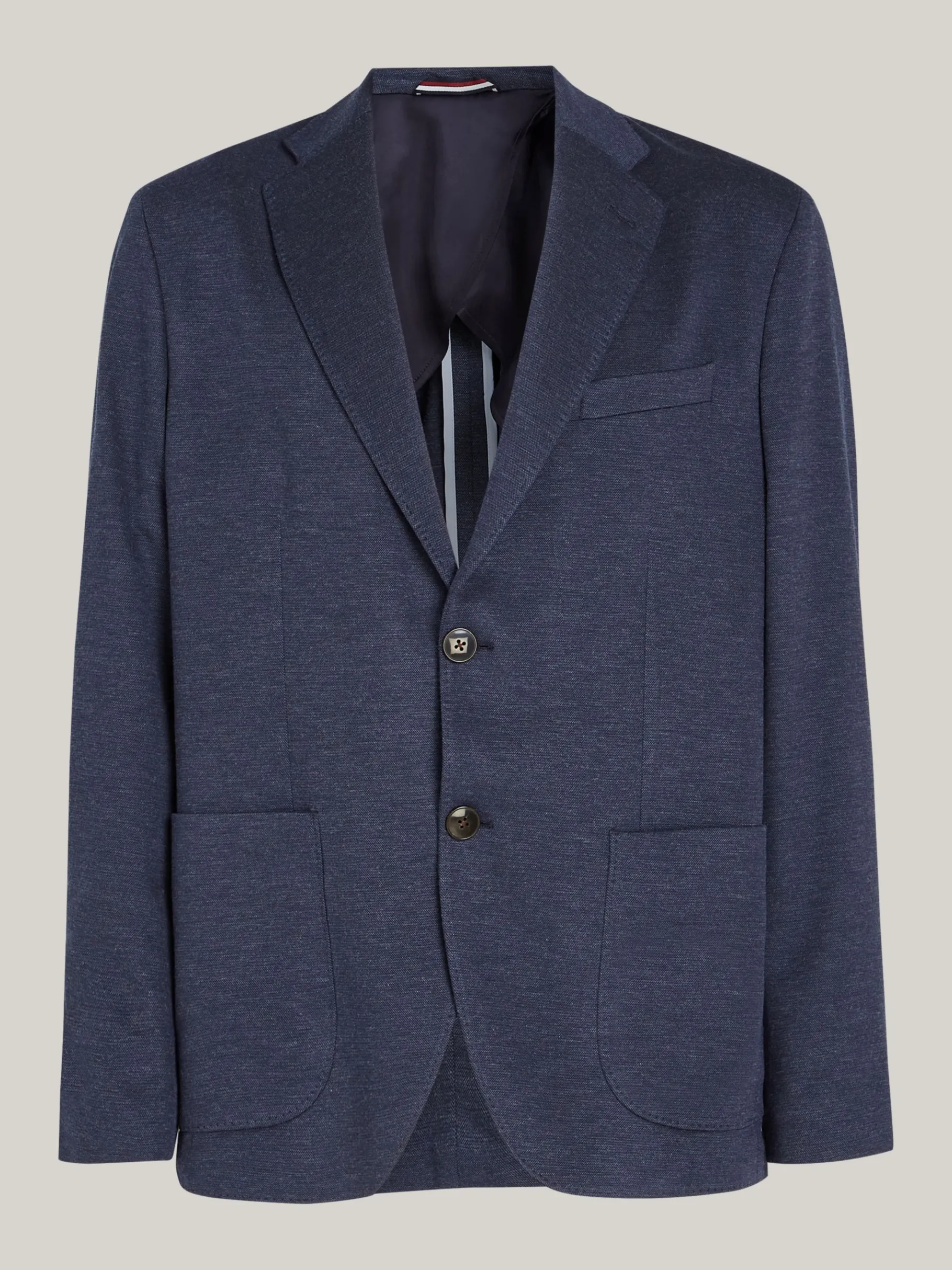 Tommy Hilfiger Einreihiges Jersey-Sakko DESERT SKY New