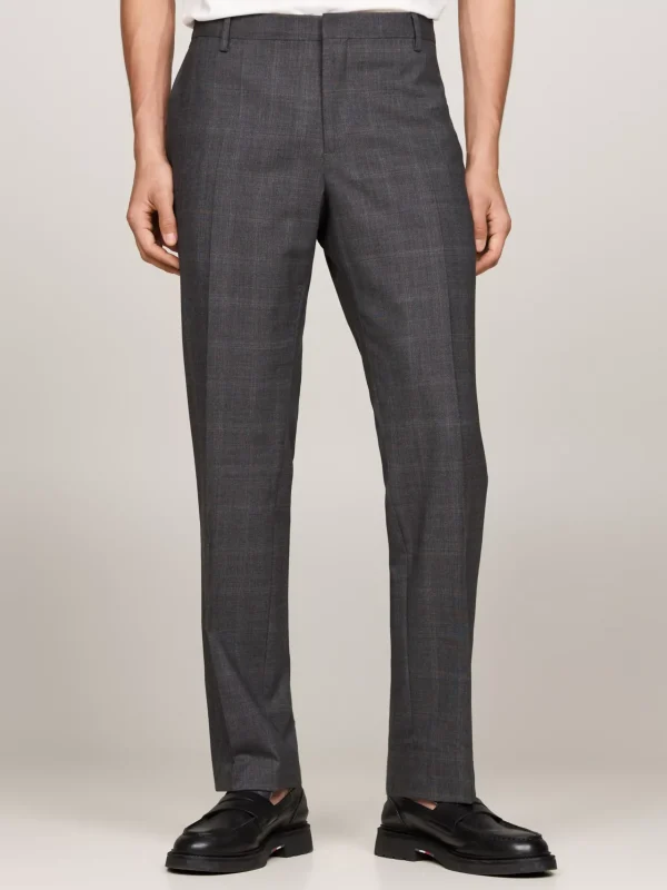 Tommy Hilfiger Elegante karierte Hose GREY Fashion