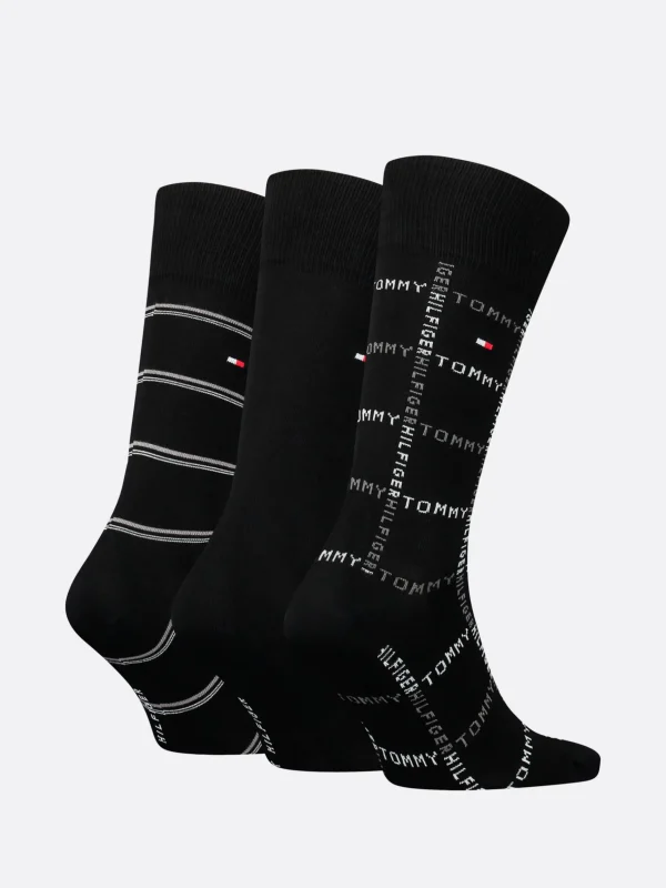 Tommy Hilfiger 3er-Pack Classics Socken inkl. Geschenkbox BLACK Best