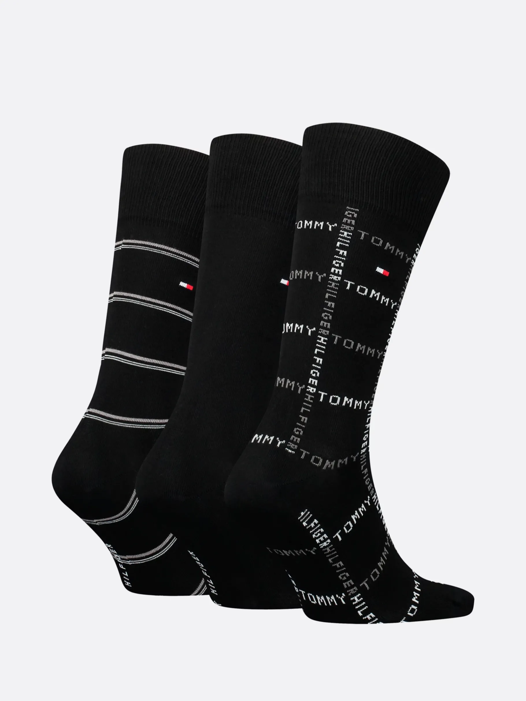 Tommy Hilfiger 3er-Pack Classics Socken inkl. Geschenkbox BLACK Best