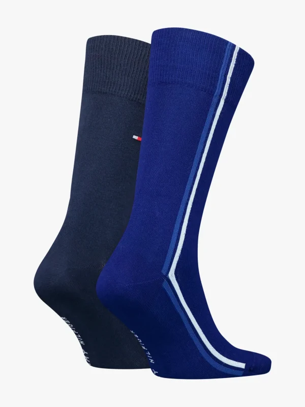 Tommy Hilfiger 2er-Pack Classics Socken mit Global-Streifen VICTORIA BLUE Store