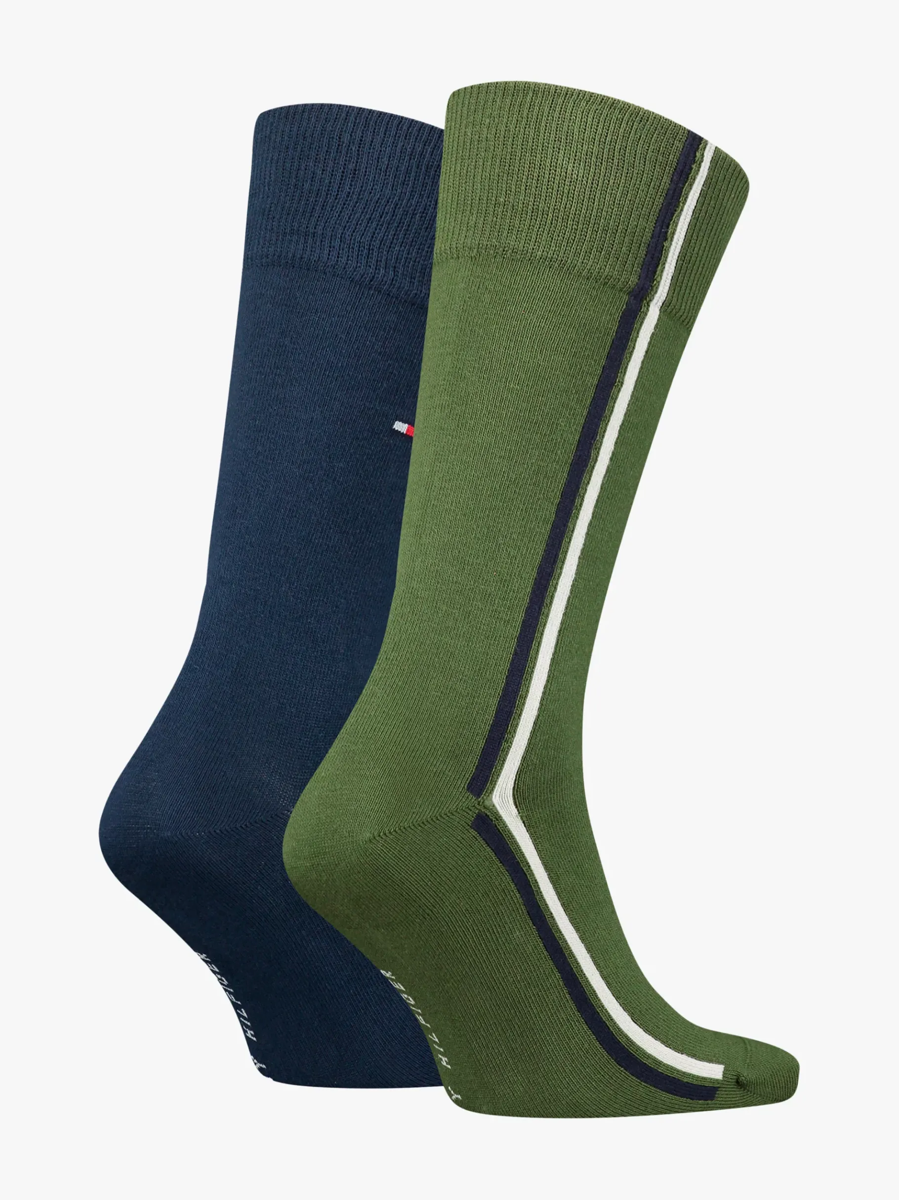 Tommy Hilfiger 2er-Pack Classics Socken mit Global-Streifen ARMY GREEN Hot