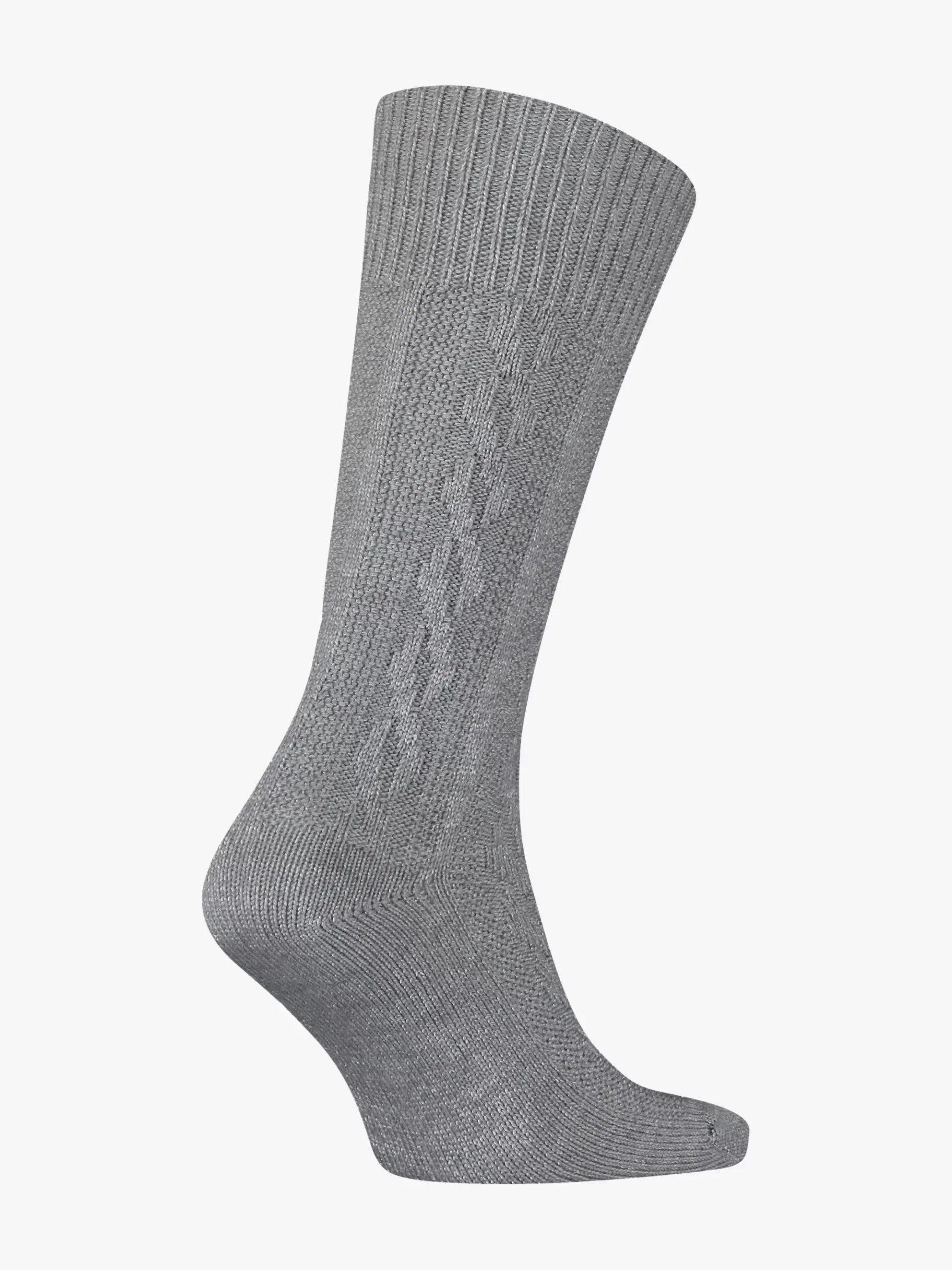 Tommy Hilfiger 1er-Pack Classics Zopfstrick-Socken DARK GREY MELANGE Clearance