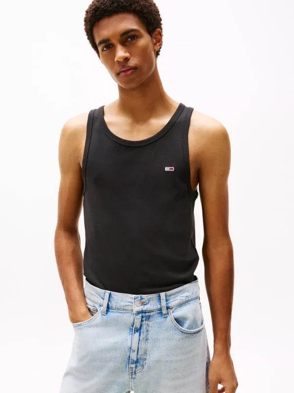 Tommy Hilfiger 2er-Pack Extra Slim Fit Tanktops ECRU/BLACK Fashion