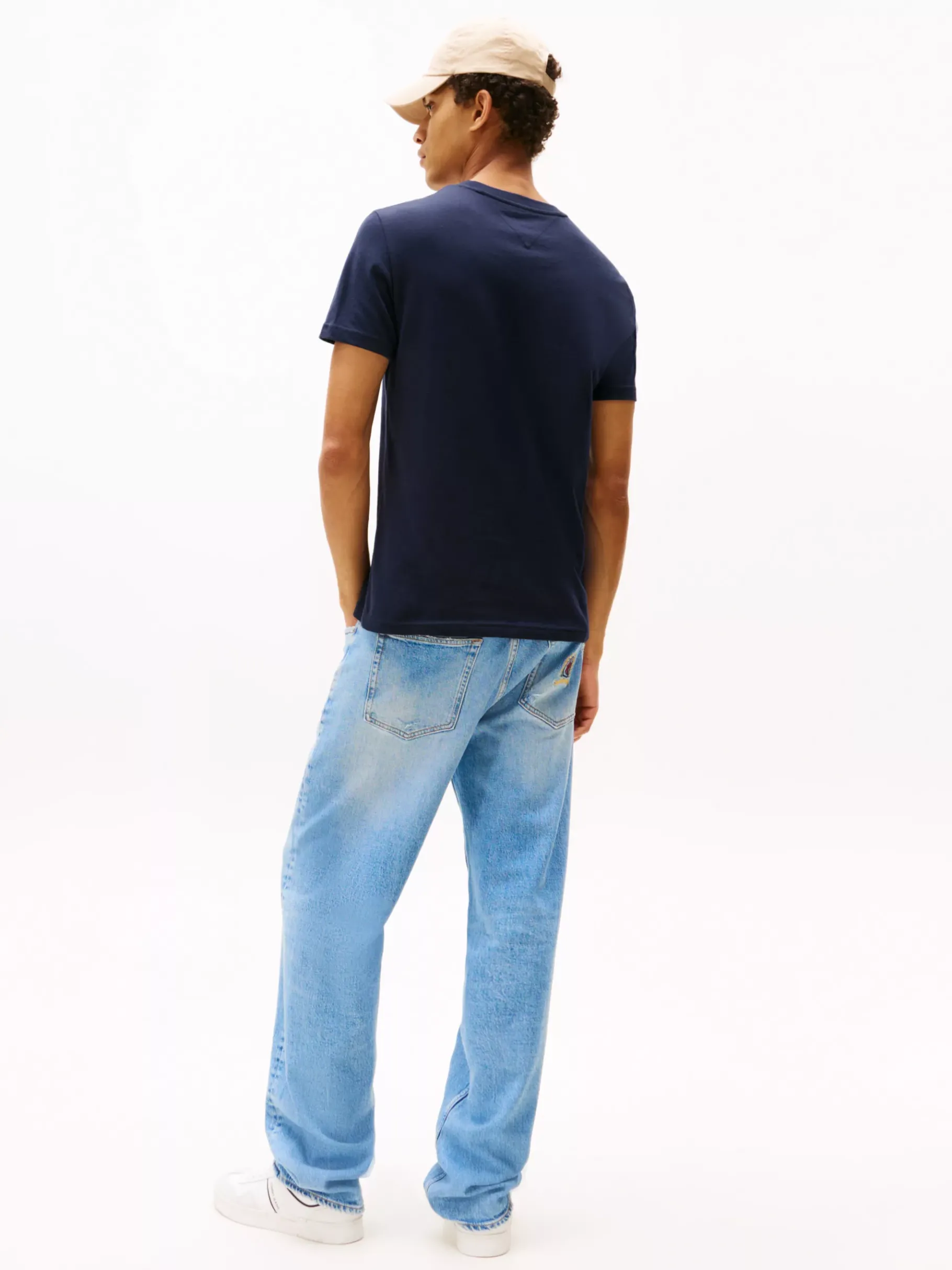 Tommy Hilfiger 2er-Pack Extra Slim Jersey-T-Shirts BLACK/DARK NIGHT NAVY Clearance