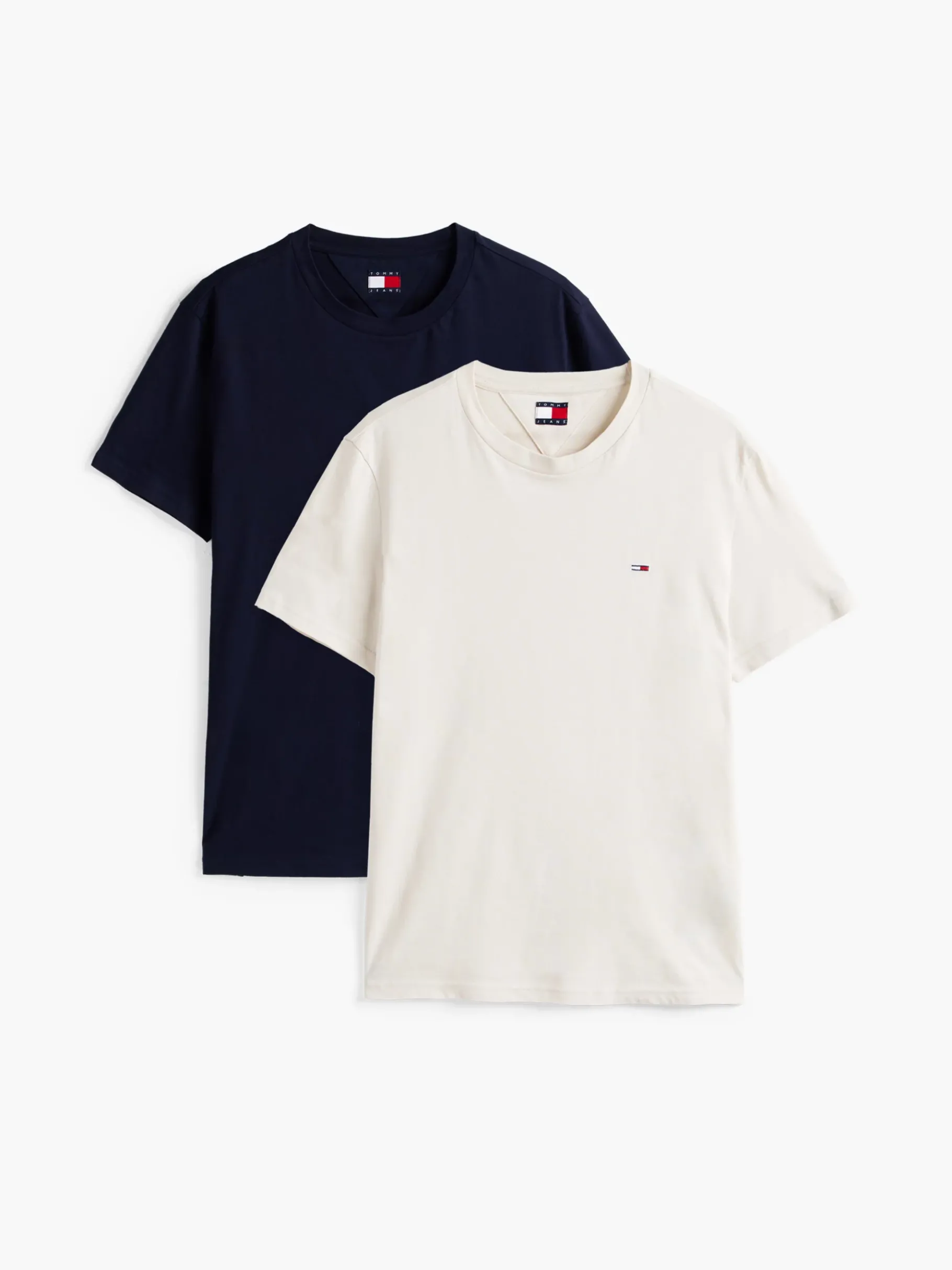 Tommy Hilfiger 2er-Pack Extra Slim Jersey-T-Shirts NEWSPRINT / DARK NIGHT NAVY Online