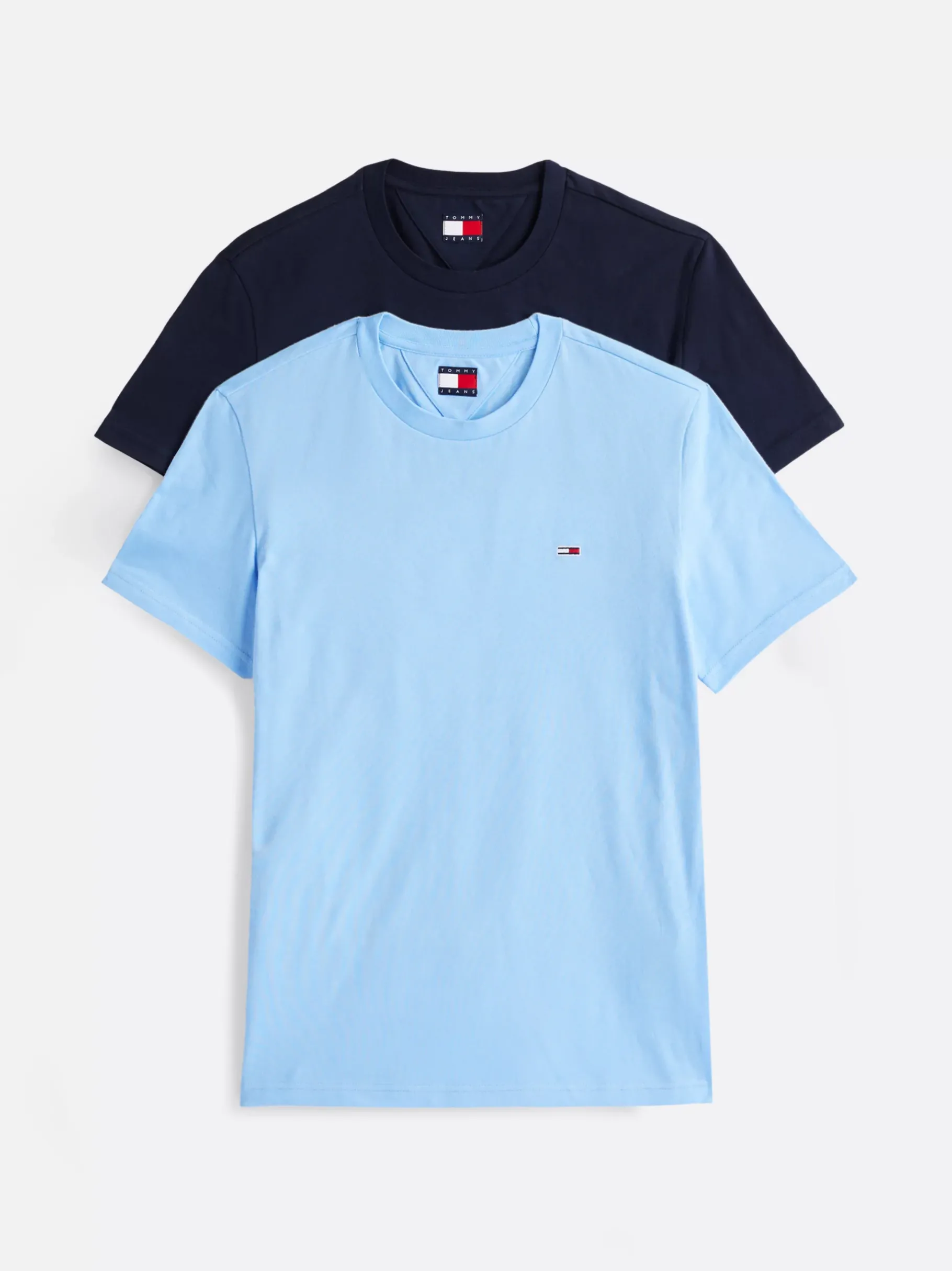 Tommy Hilfiger 2er-Pack Extra Slim Jersey-T-Shirts SUGARPLUM BLUE / DARK NIGHT NAVY Best