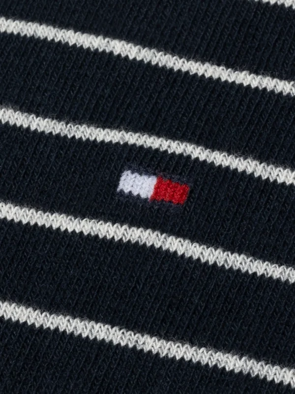 Tommy Hilfiger 2er-Pack gestreifte Socken MIDNIGHT BLUE Store