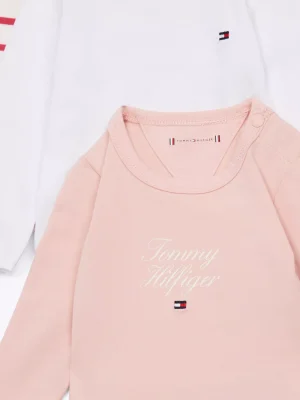 Tommy Hilfiger 3er-Pack Langarm-Bodys im Geschenkset SOFT ROSE Clearance