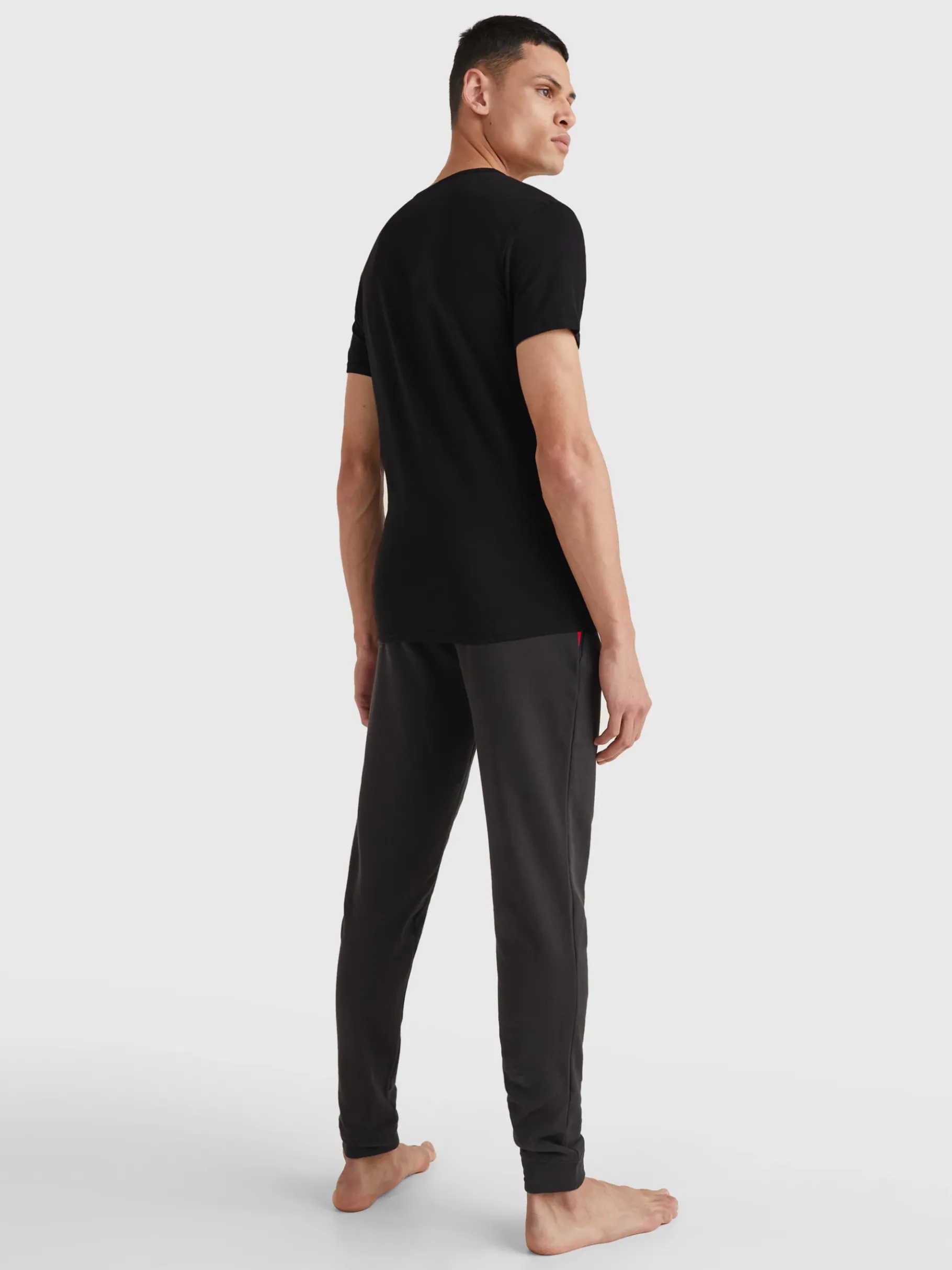 Tommy Hilfiger 3er-Pack Premium Essential Stretch-T-Shirts BLACK/BLACK/BLACK Cheap