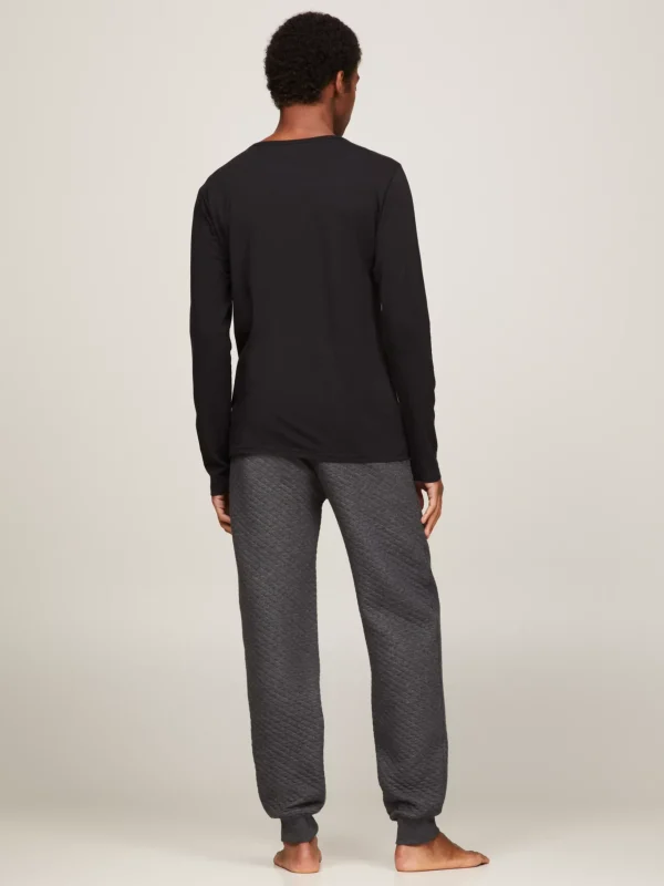 Tommy Hilfiger 3er-Pack Premium Essential Langarmshirts BLACK/BLACK/BLACK Online