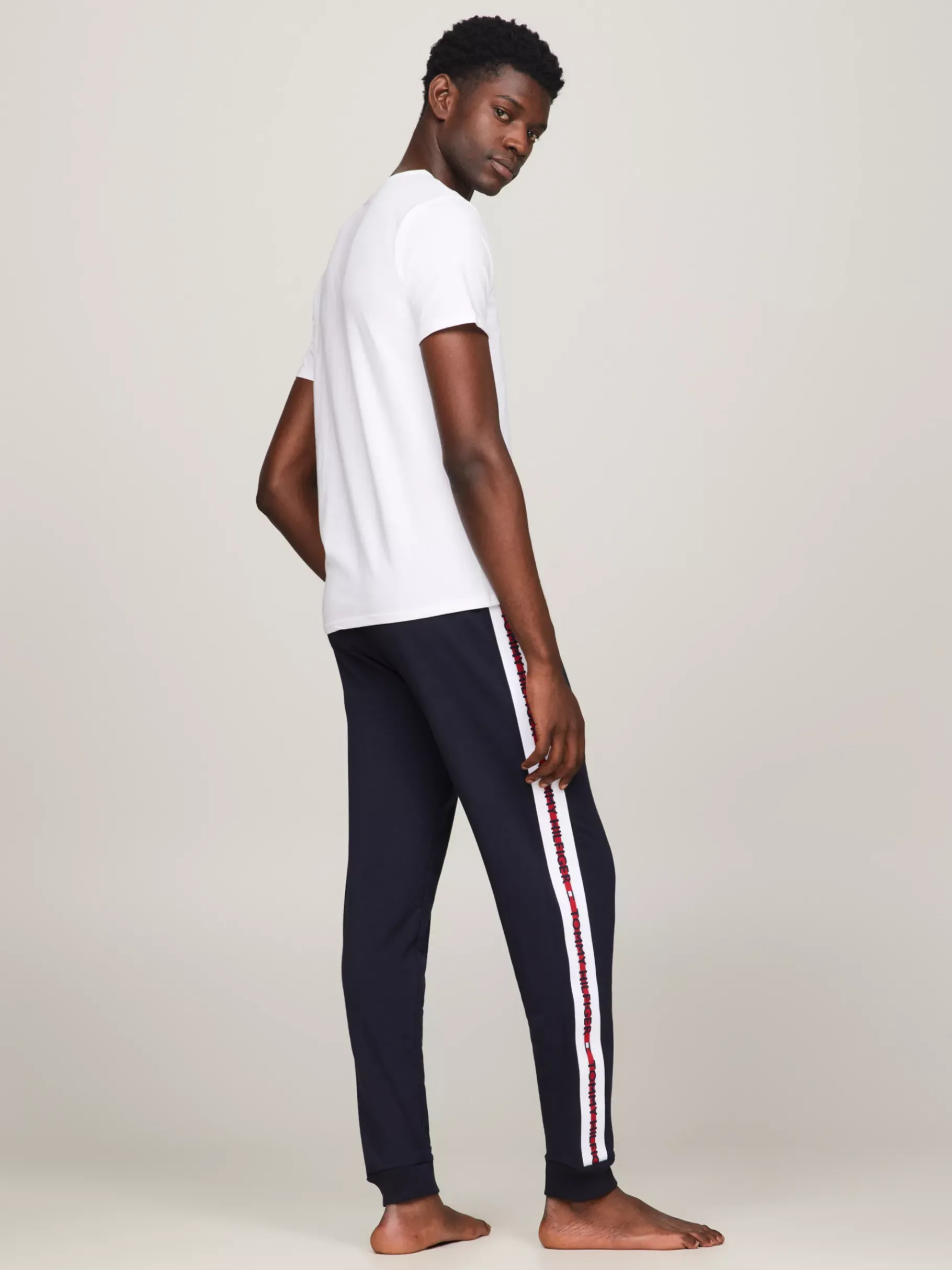 Tommy Hilfiger 3er-Pack Premium Essential Stretch-T-Shirts BLACK/WHITE/GREY HEATHER Cheap