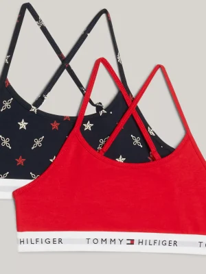Tommy Hilfiger 2er-Pack Signature Bralettes ROPE STAR AOP/PRIM RED Best