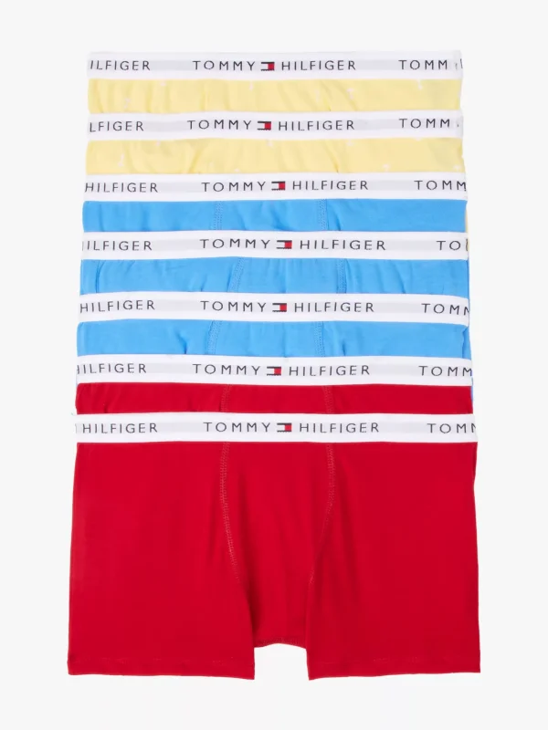 Tommy Hilfiger 7er-Pack Signature Trunks BLUE SPELL/MED RED/CITRONELLA Online