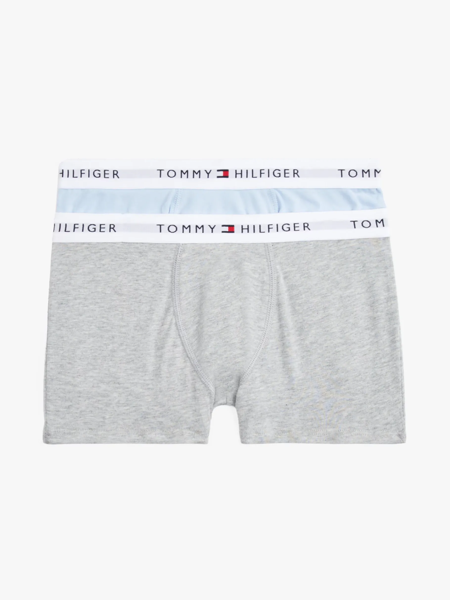 Tommy Hilfiger 2er-Pack Signature Trunks BREEZY BLUE/GREY HEATHER Cheap