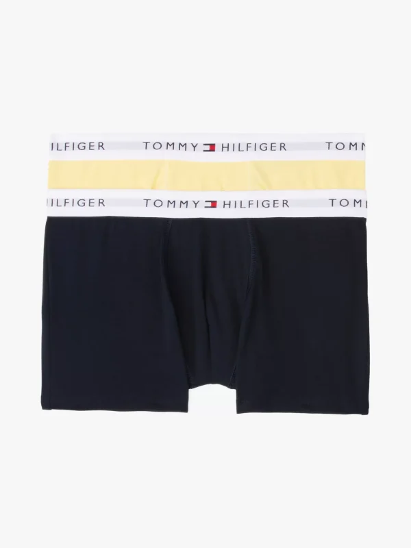 Tommy Hilfiger 2er-Pack Signature Trunks CITRONELLA/DESERT SKY Shop