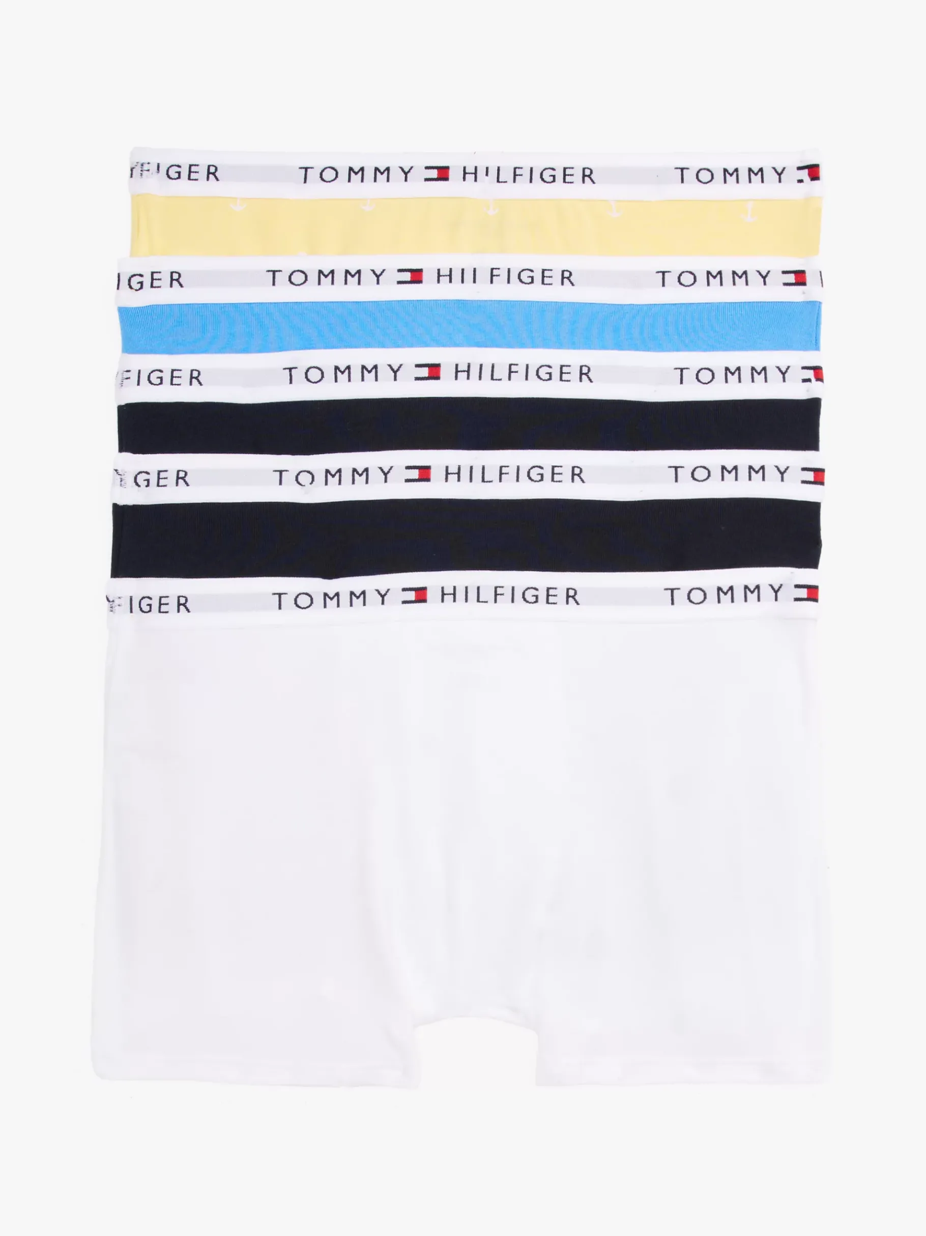 Tommy Hilfiger 5er-Pack Signature Trunks mit Logomuster DES SKY/WHITE/BLUE SPELL/CITRONELLA Discount