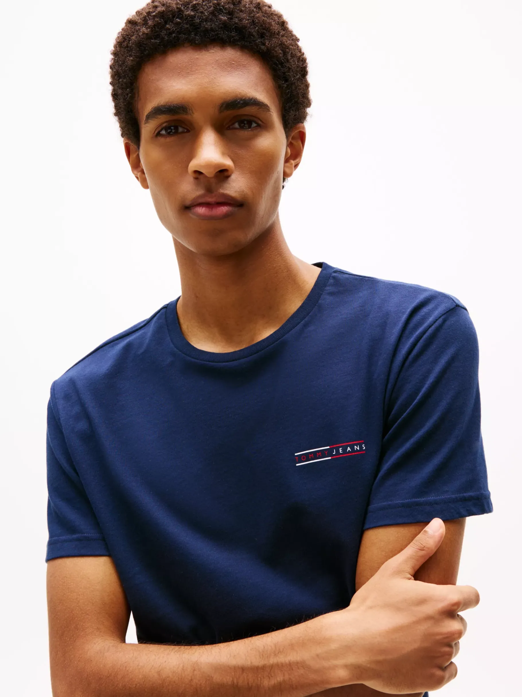 Tommy Hilfiger 2er-Pack Slim Fit T-Shirts ECRU / DARK NIGHT NAVY Shop