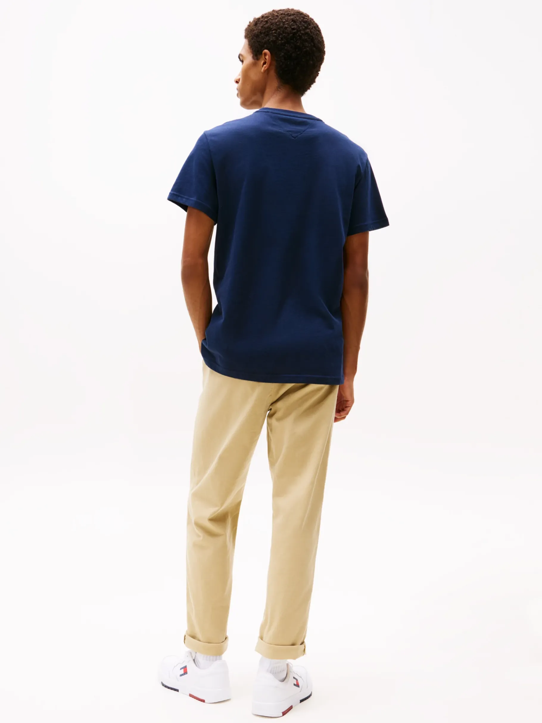 Tommy Hilfiger 2er-Pack Slim Fit T-Shirts ECRU / DARK NIGHT NAVY Shop