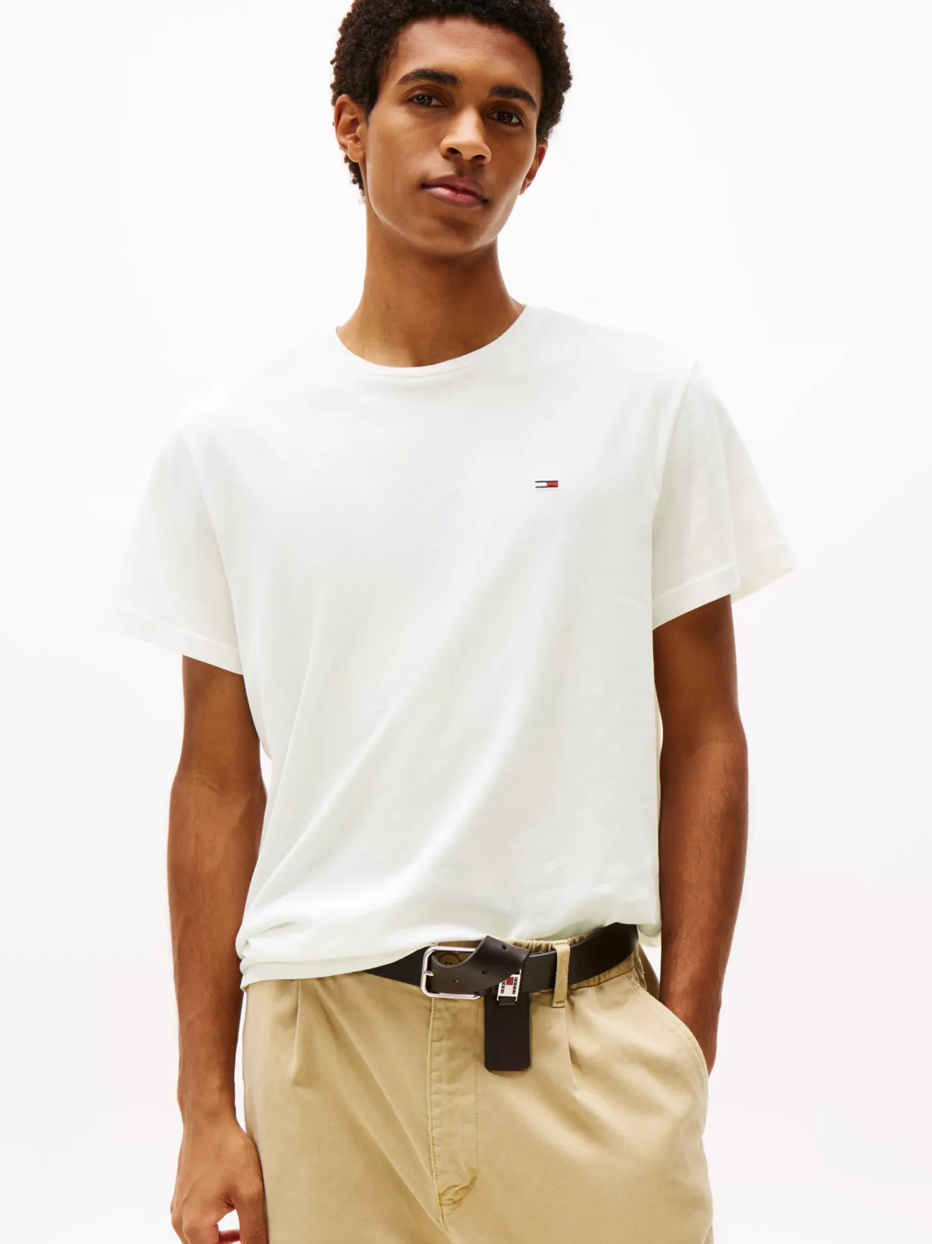 Tommy Hilfiger 2er-Pack Slim Fit T-Shirts ECRU / DARK NIGHT NAVY Shop