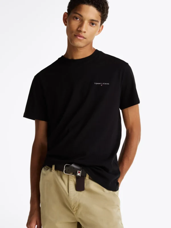 Tommy Hilfiger 2er-Pack Slim Fit T-Shirts mit Logo BLACK / ECRU Cheap