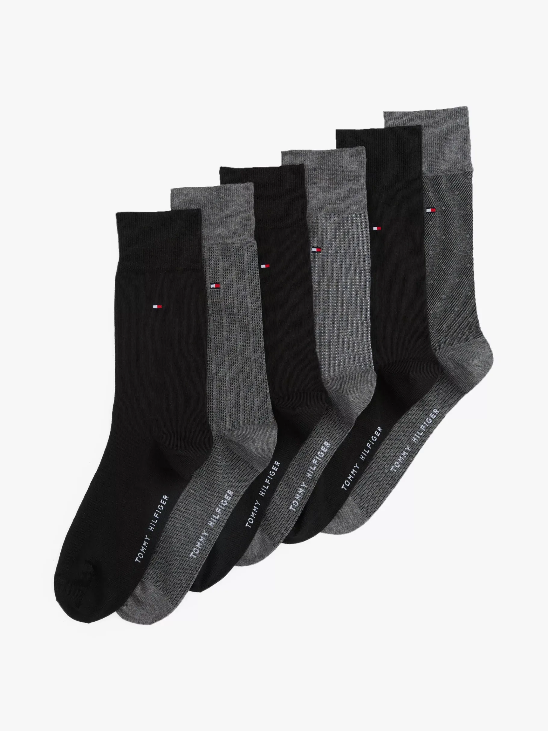 Tommy Hilfiger 6er-Pack Socken im Geschenkset DARK GREY MELANGE Shop