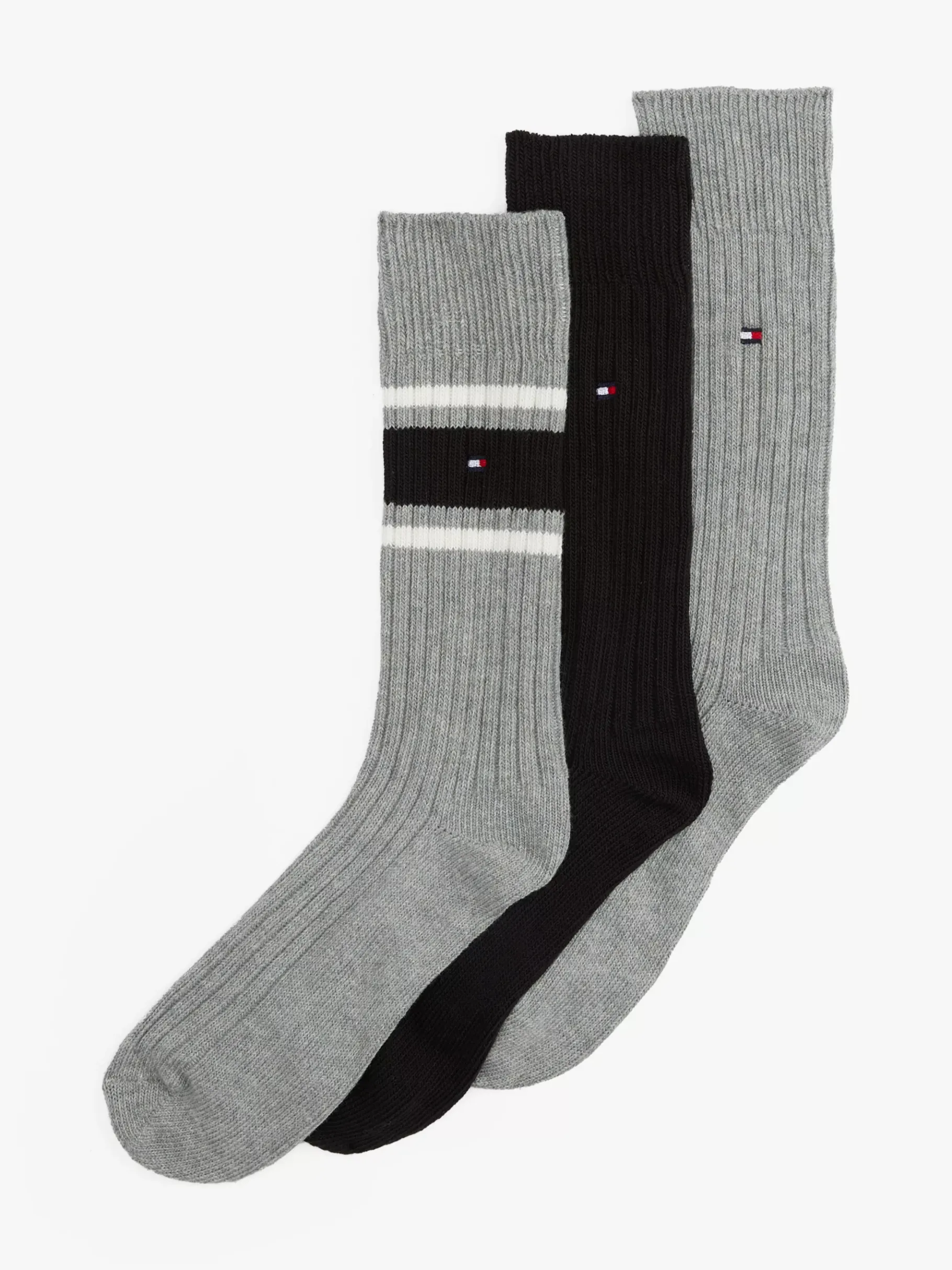 Tommy Hilfiger 3er-Pack Socken inkl. Geschenkbox GREY MELANGE Store