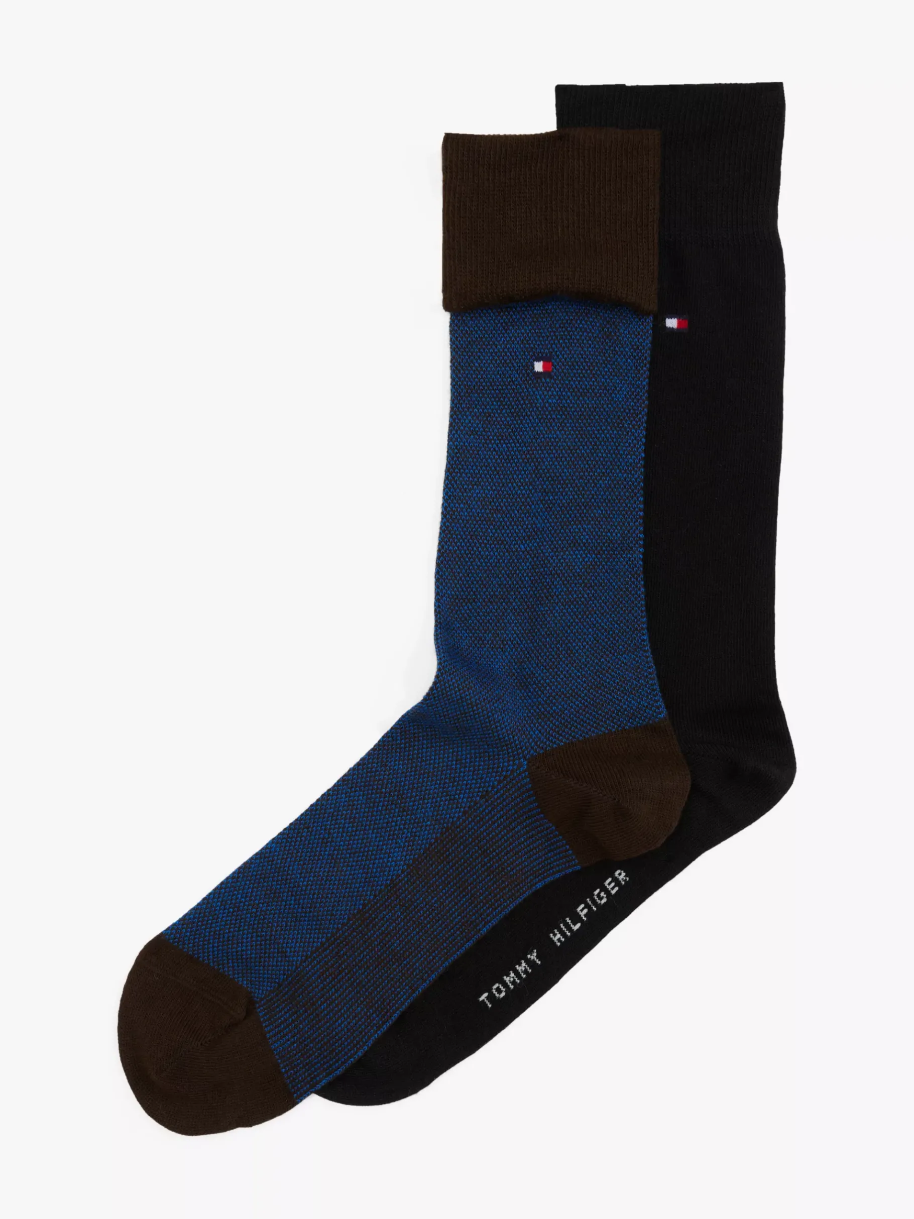 Tommy Hilfiger 2er-Pack Socken mit Birdseye-Muster COFFEE BROWN Shop