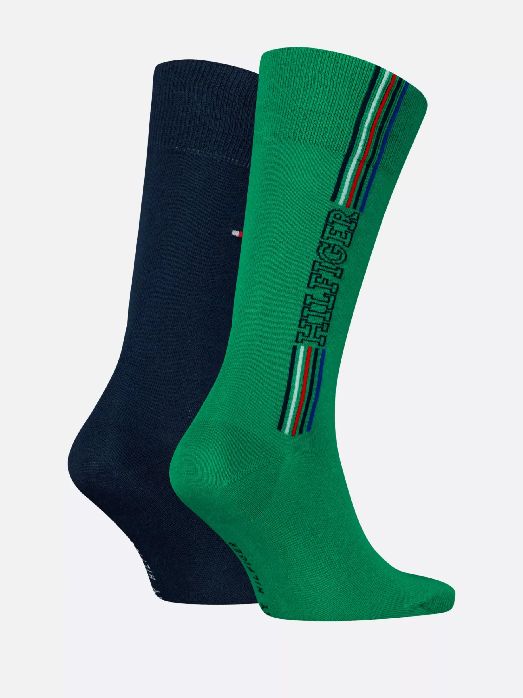 Tommy Hilfiger 2er-Pack Socken mit Hilfiger-Monotype-Logo GREEN COMBO Hot