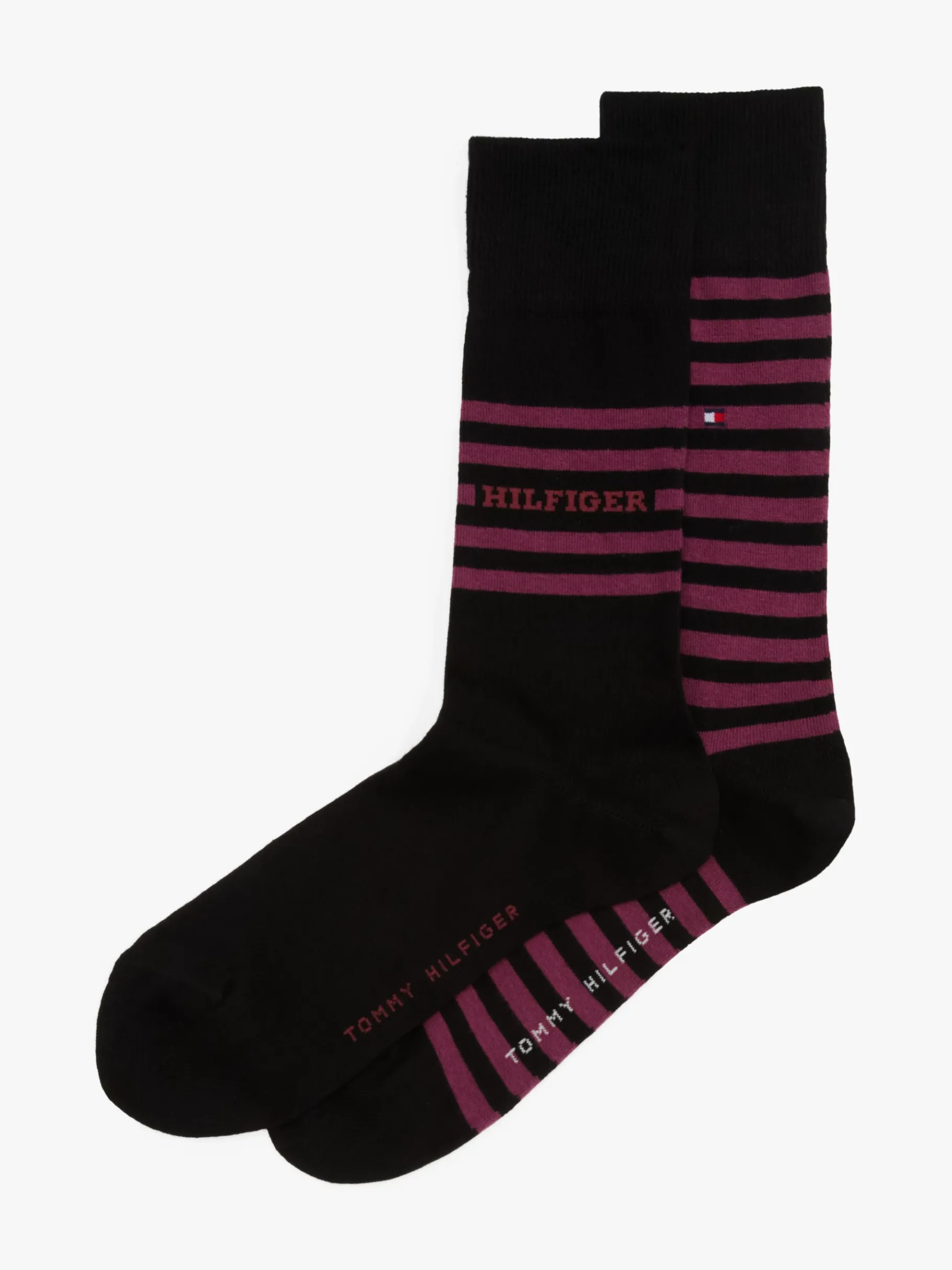 Tommy Hilfiger 2er-Pack Socken mit Logo BLACK Discount