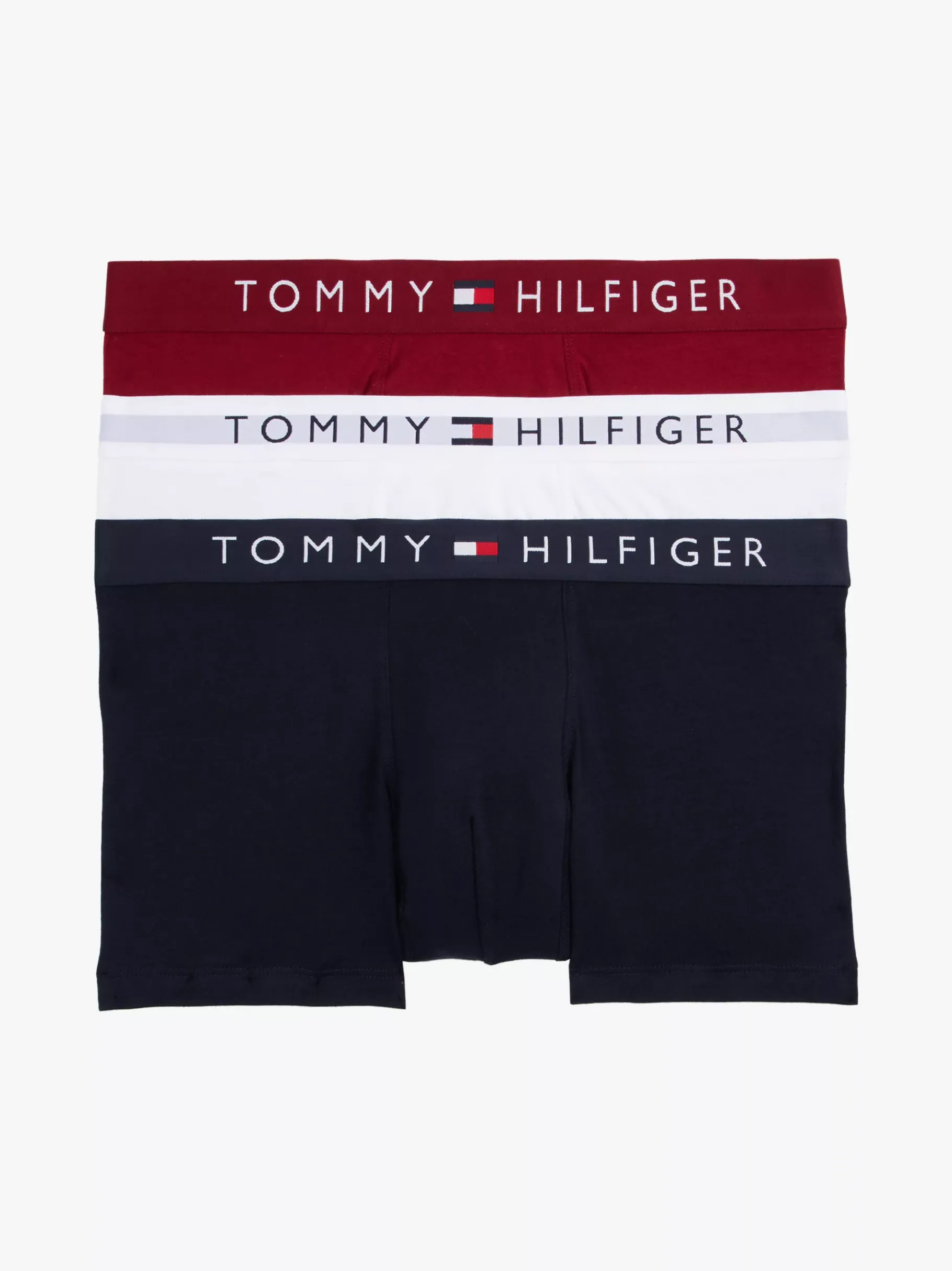 Tommy Hilfiger 3er-Pack TH Original Trunks mit Logo-Taillenbund DES SKY/WHITE/ROUGE Cheap